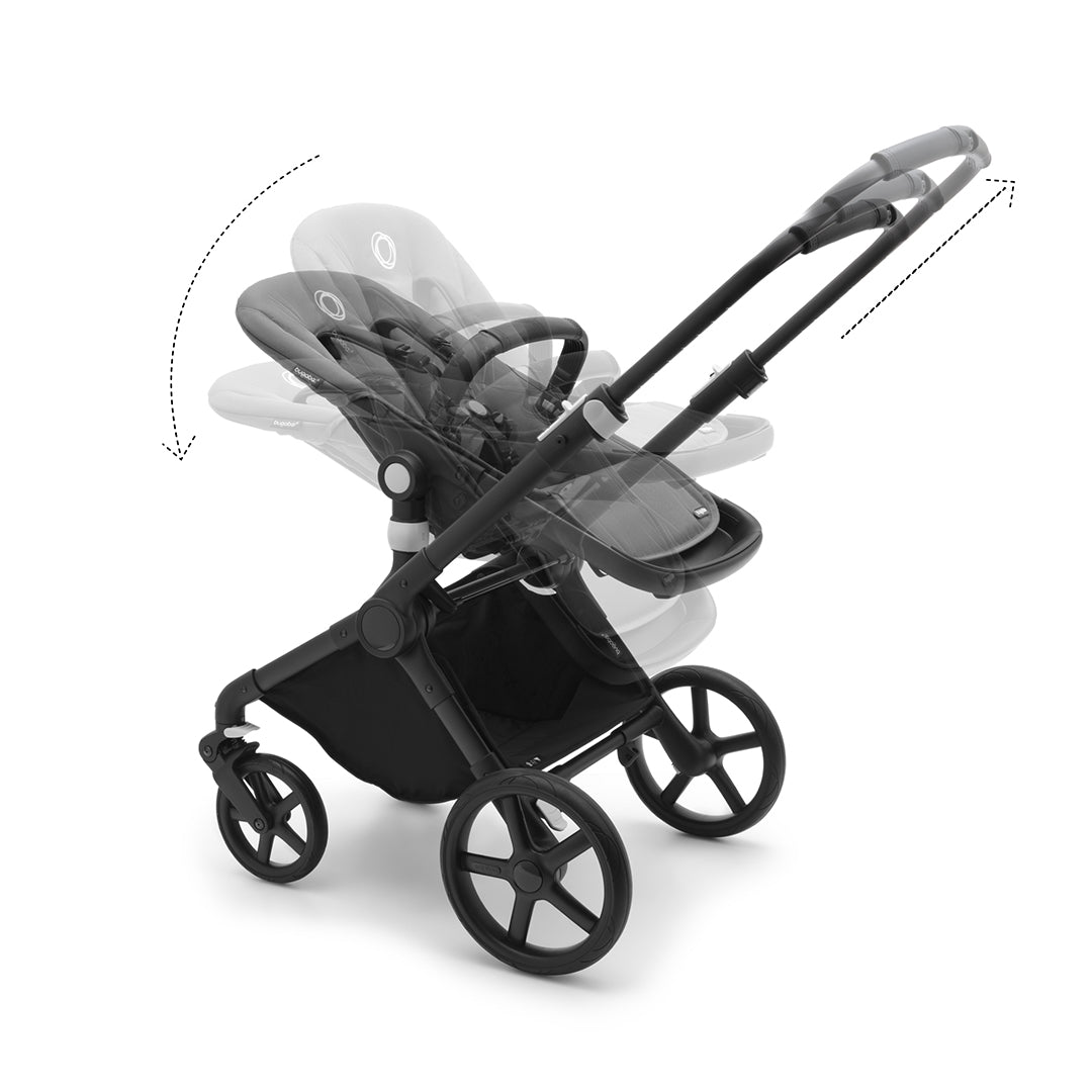  Bugaboo Fox Cub Complete Pushchair - Midnight Black、mySite、merchandisen