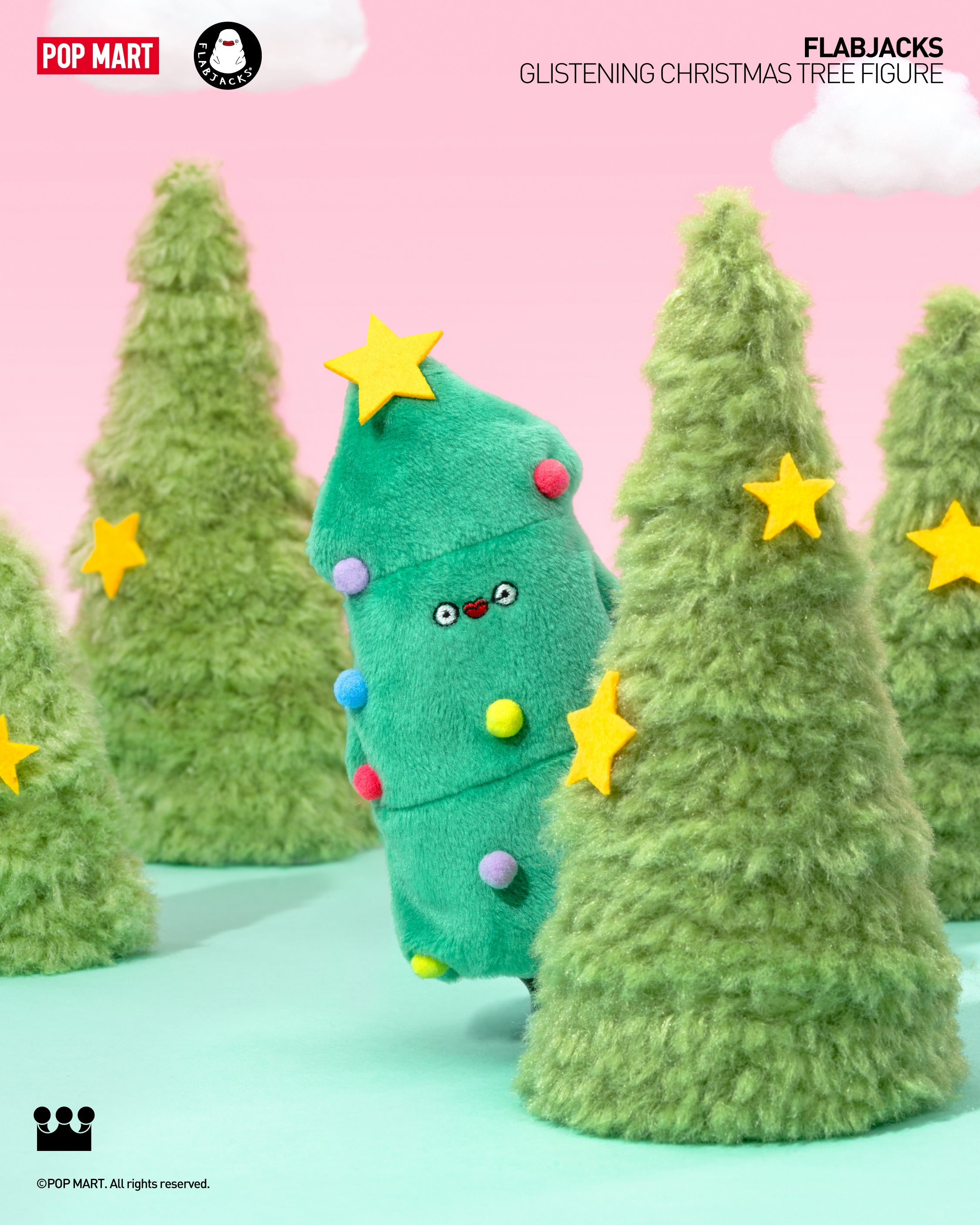  POP MART FLABJACKS Glistening Christmas Tree Figure、mySite、greenlandpopulation
