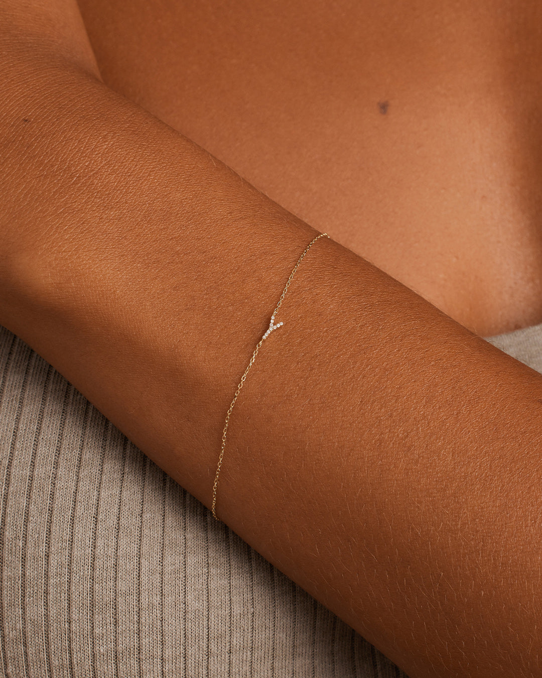 Diamond Pavé Alphabet Bracelet、mySite、hinf8tx79