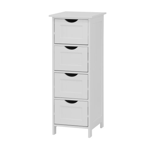 White Lift Top Entryway Storage Cabinet with 2 Safety Hinge, Wooden Toy Box、、casual