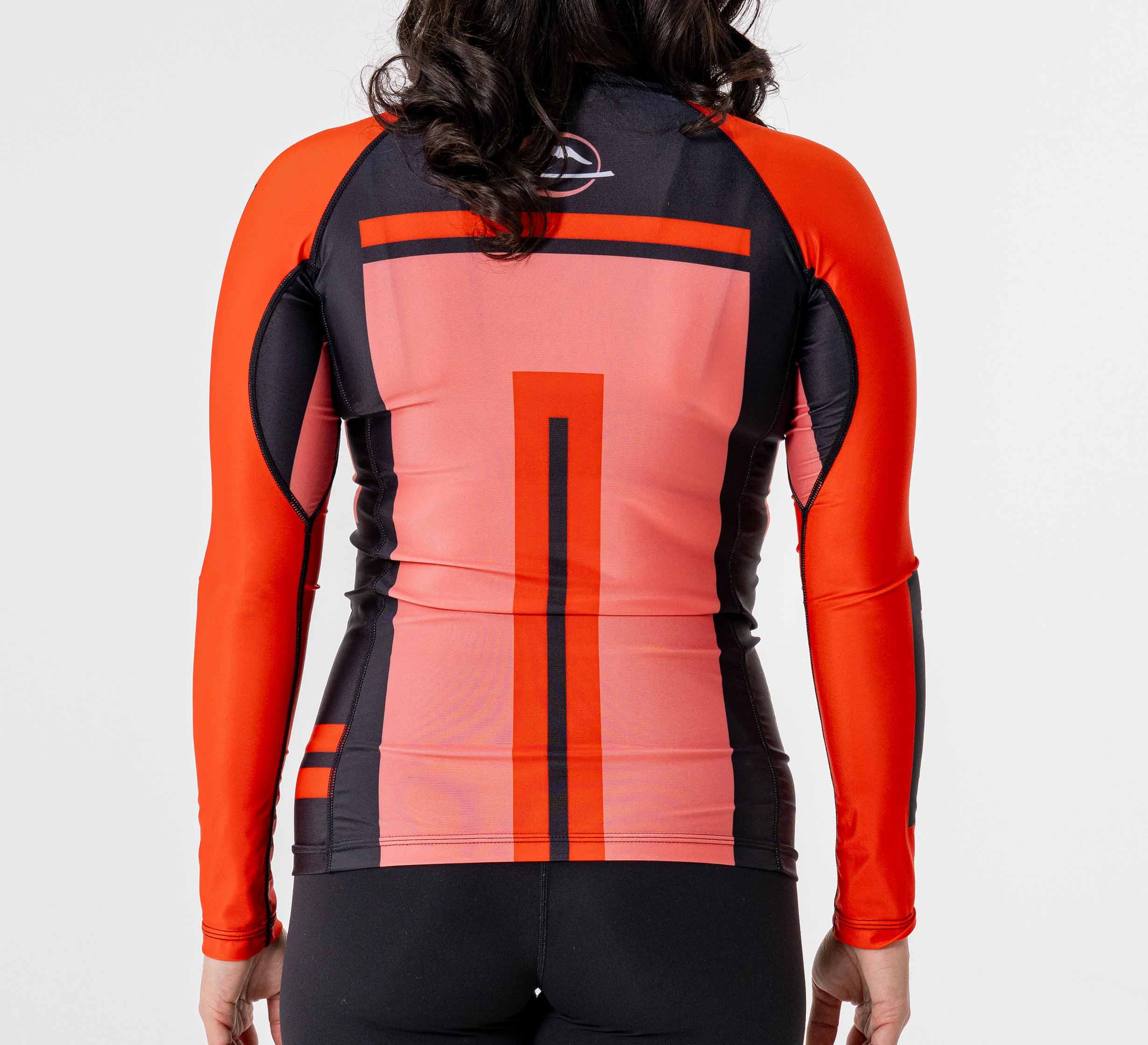 Womens Mt. FUJI Flex Lite Long Sleeve Rashguard Red、mySite、gigharbornorthrealestate