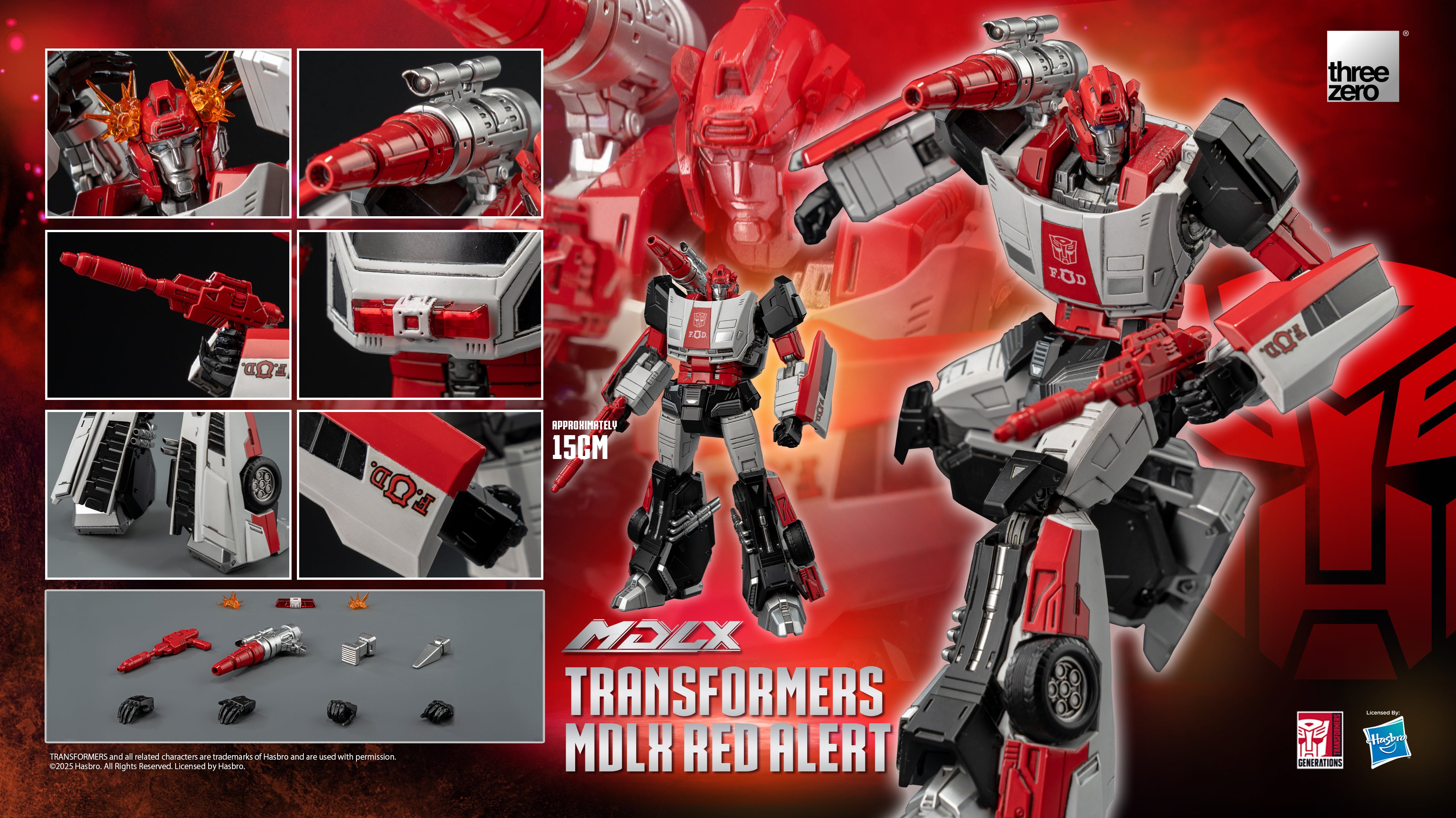 Threezero Transformers MDLX Red Alert、mySite、hgirdovlk