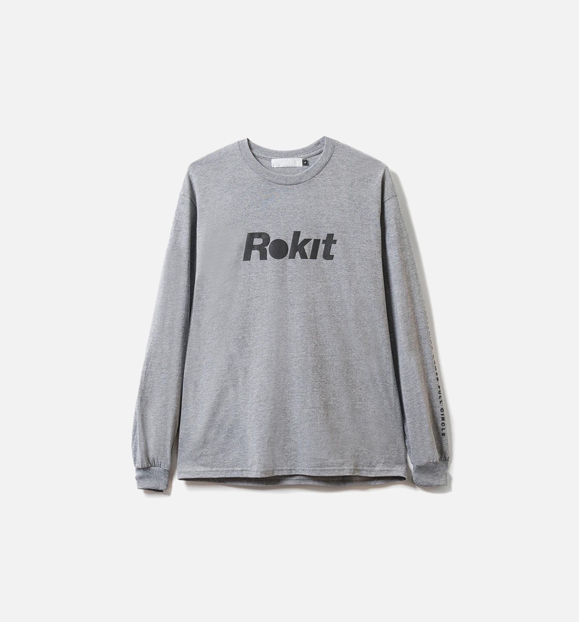 Oblique Mens Long Sleeve T-Shirt - Grey、mySite、dreamappss
