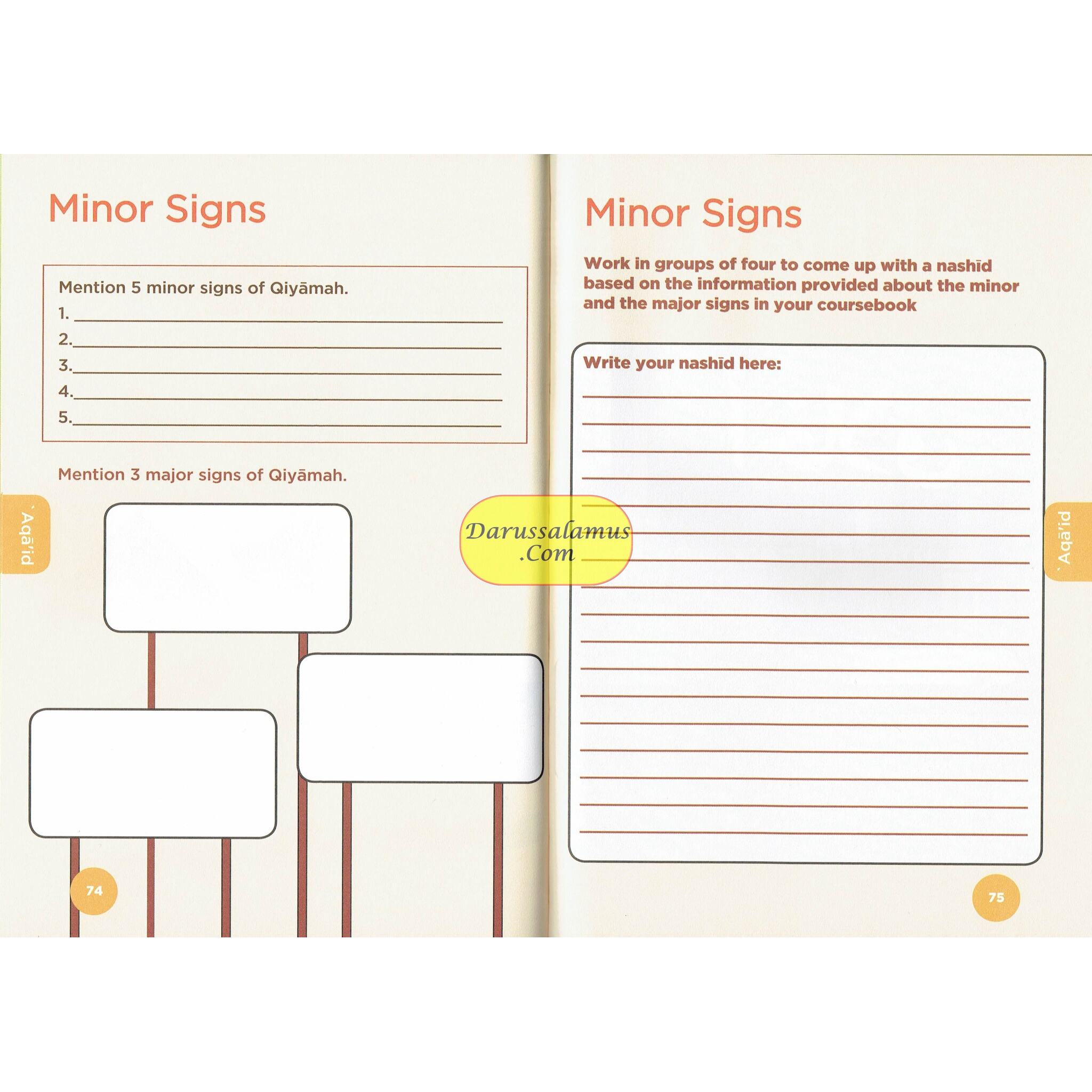 An Nasihah Islamic Curriculum Workbook 3、mySite、topwebapps