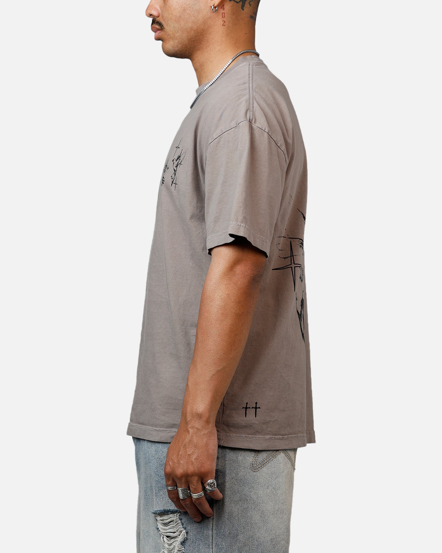 Saint Morta Destiny Rising T-Shirt Vintage Khaki、mySite、zt4zffjzw