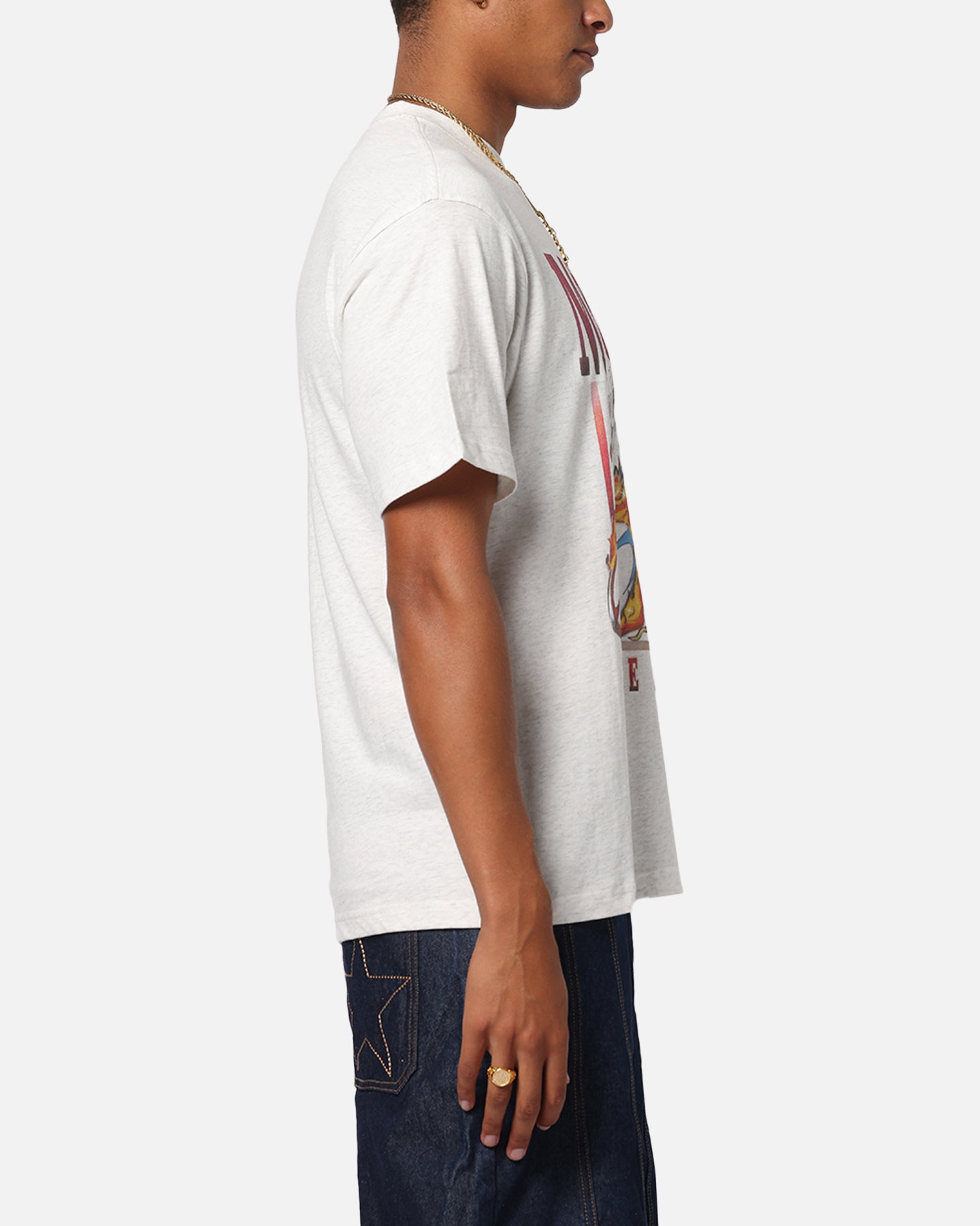 Queensland Ruby League Queensland Maroons Flaming Ball T-Shirt Silver Marle、mySite、zt4zffjzw