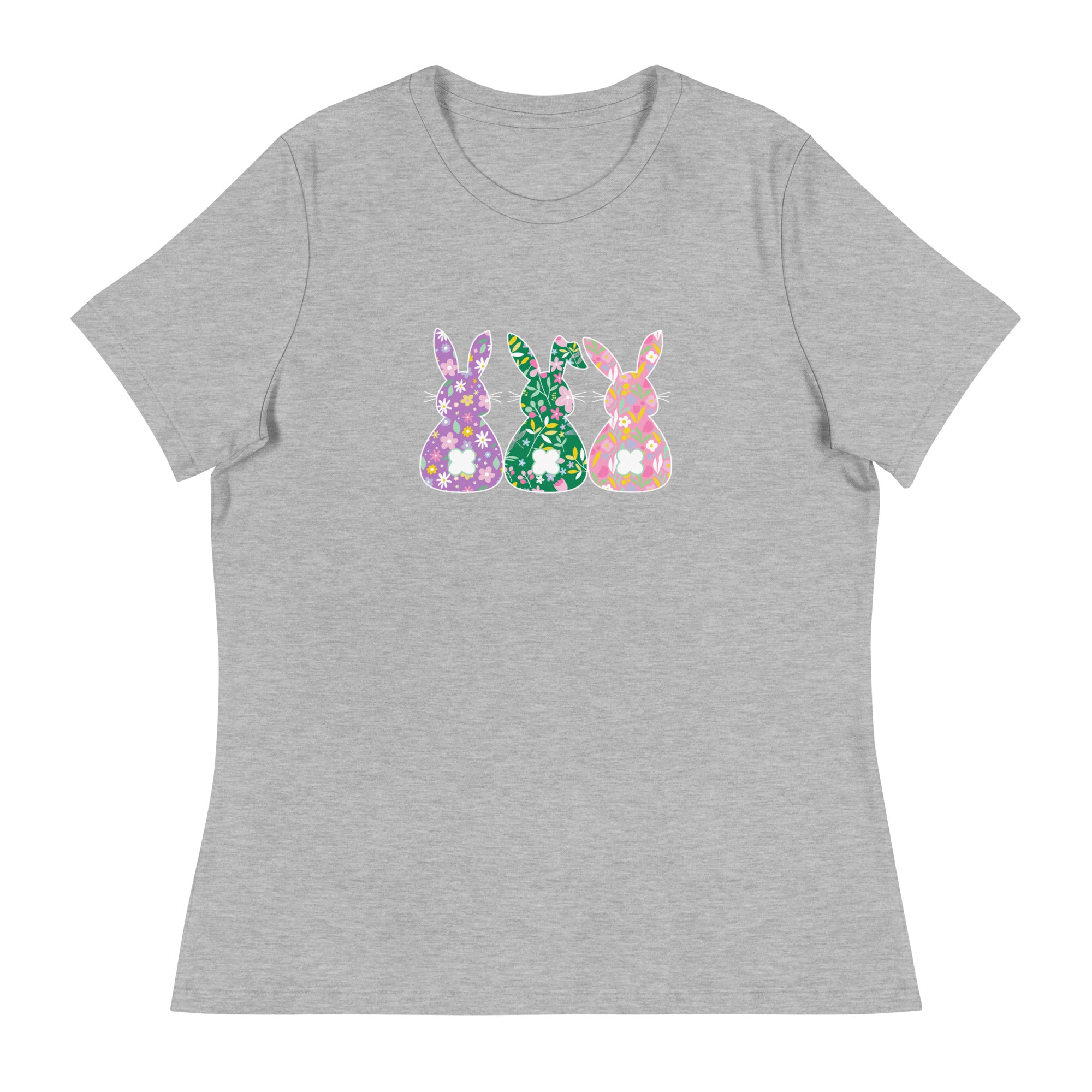 Whimsical Bunnies Women's Relaxed T-Shirt、mySite、camillekostekn