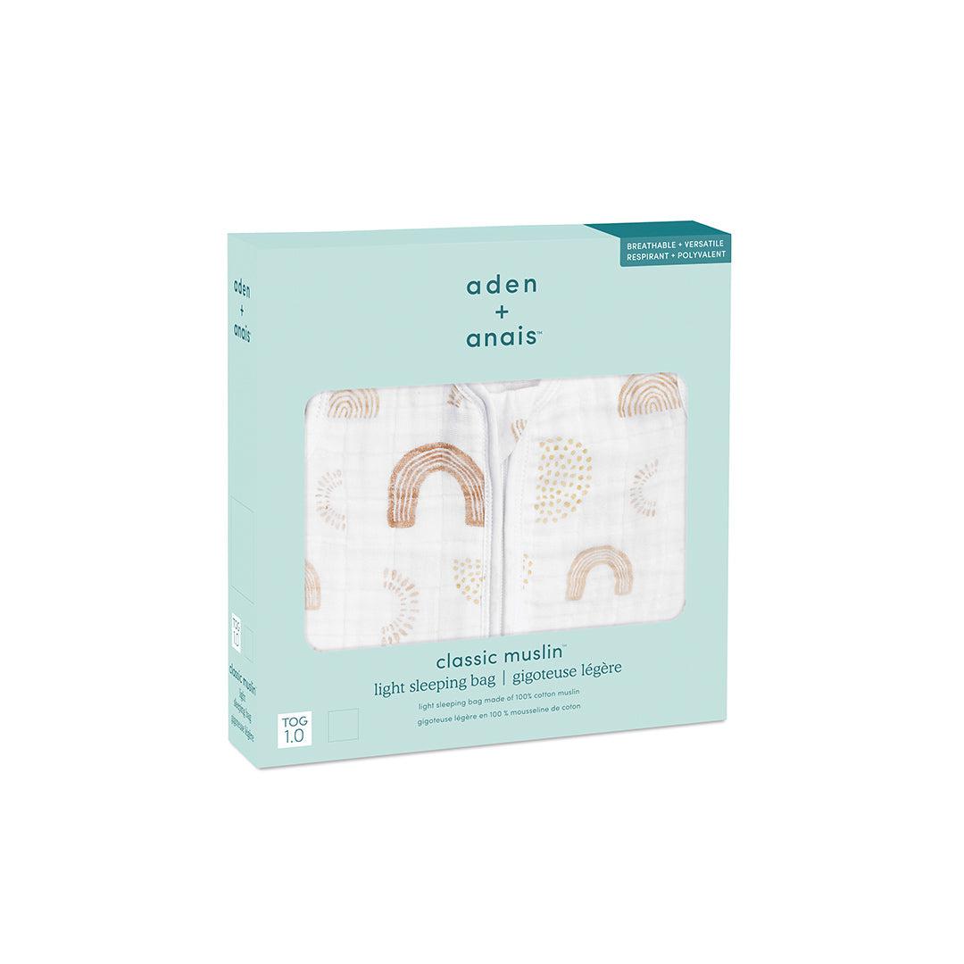  aden + anais Light Sleeping Bag 1.0 Tog Cotton Muslin - Keep Rising - Oh Happy Day、mySite、merchandisen