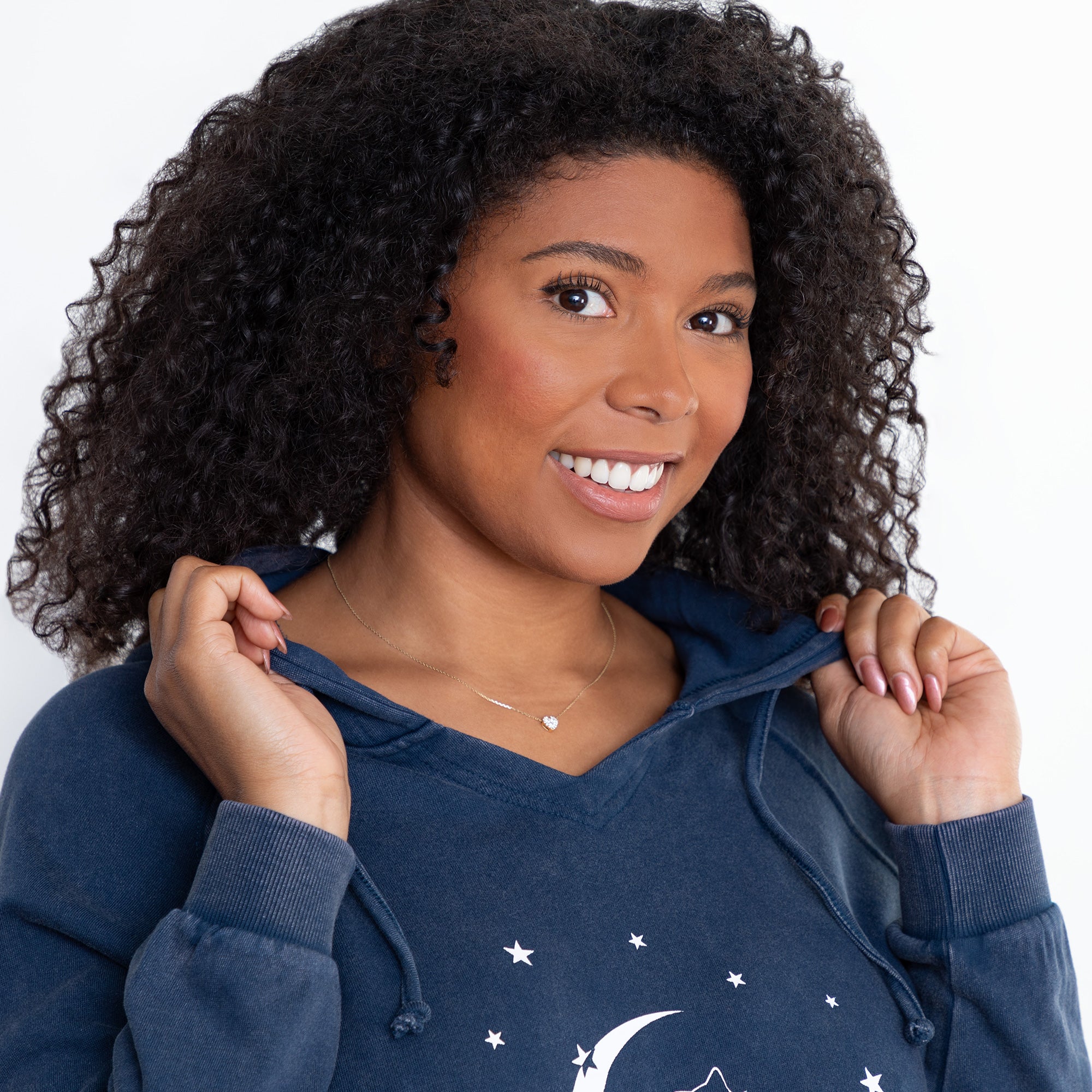 Pet & Moon Mineral Wash Hoodie、mySite、camillekostekn