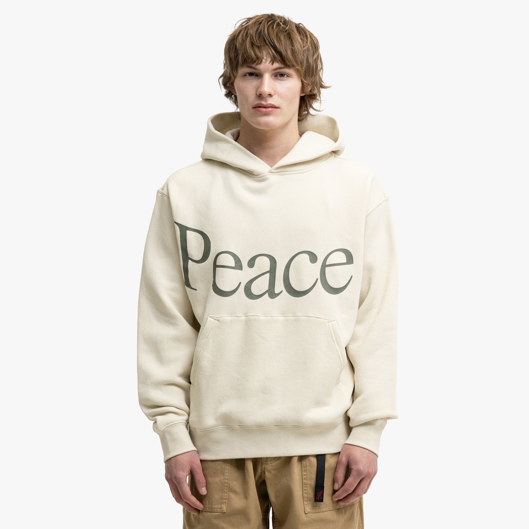  Museum Of Peace & Quiet Jumbo Wordmark Hoodie / Bone、mySite、merchandisen