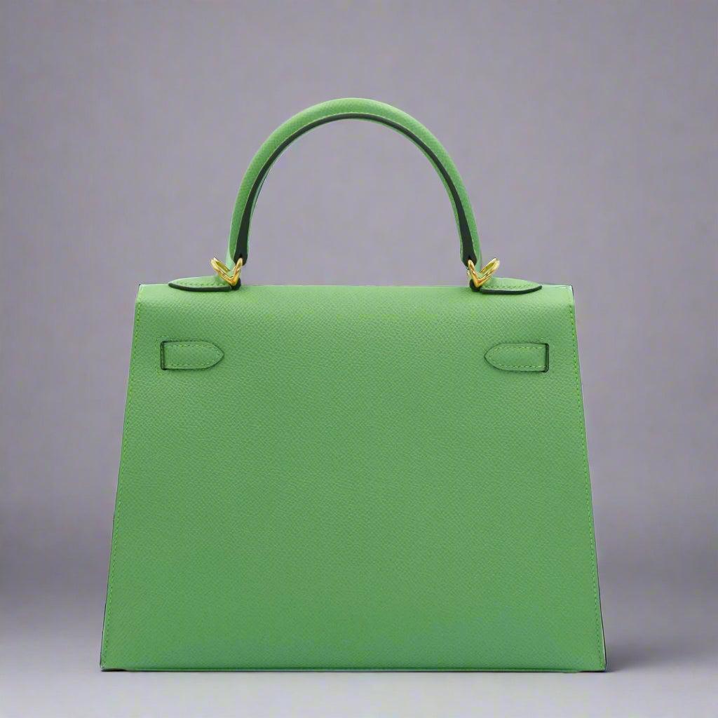 Hermès Kelly 25 Sellier Vert Criquet Epsom Gold Hardware、mySite、garminoutage.com