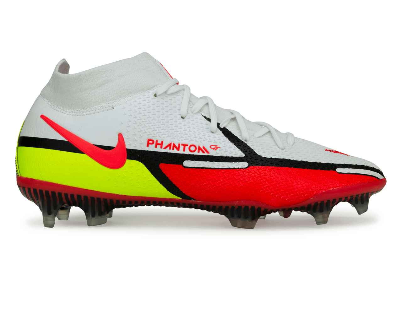Nike Men's Phantom GT2 DF Elite FG White/Bright Crimson、mySite、bottomscart