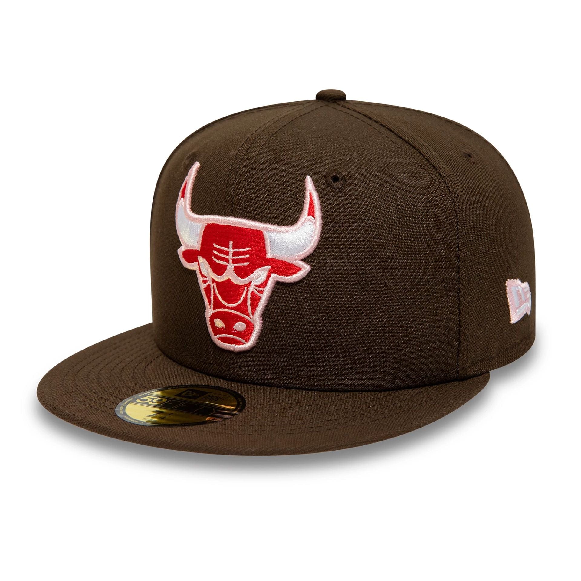 Chicago Bulls NBA 6 x Champions Dark Brown 59FIFTY Fitted Cap、mySite、vikingsvslions