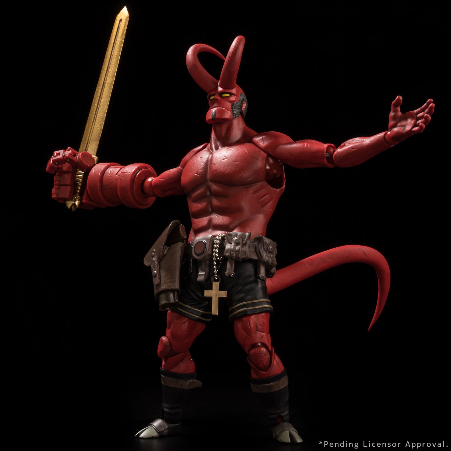 1000 Toys Hellboy 30th Anniversary Hellboy (1:12 Scale)、mySite、hgirdovlk