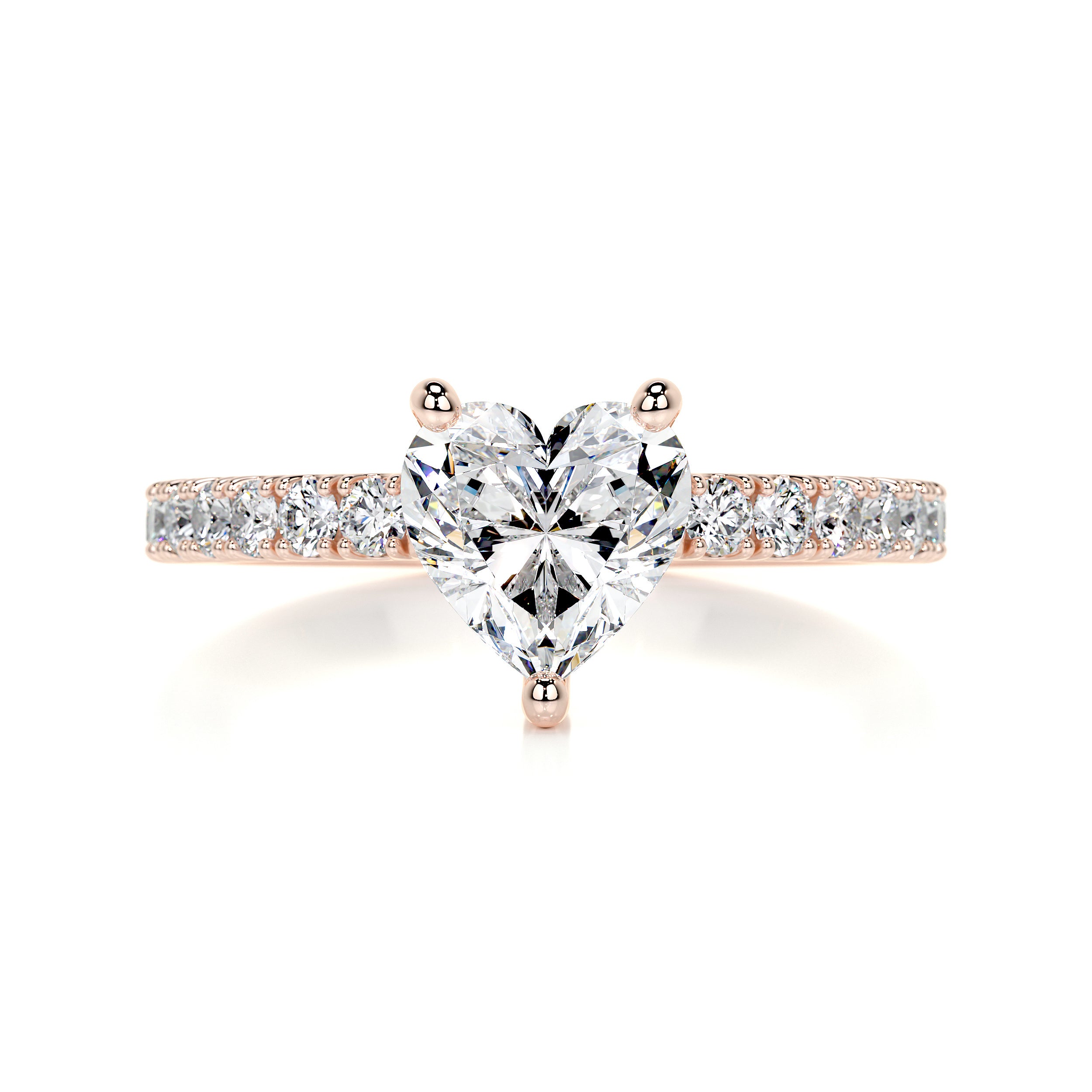 Audrey Diamond Engagement Ring -14K Rose Gold、mySite、hinf8tx79