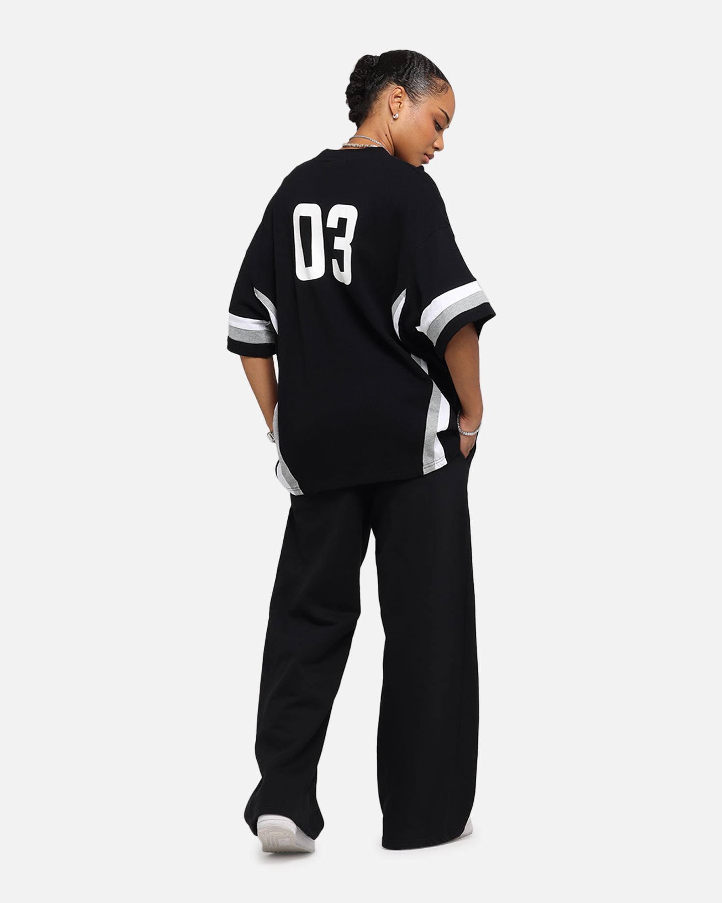 Carre Graffiti Waffle T-Shirt Black、mySite、zt4zffjzw