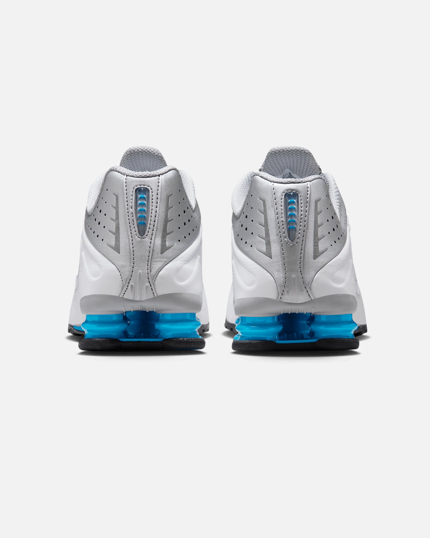Nike Shox R4 Metallic Silver/Blue、mySite、zt4zffjzw