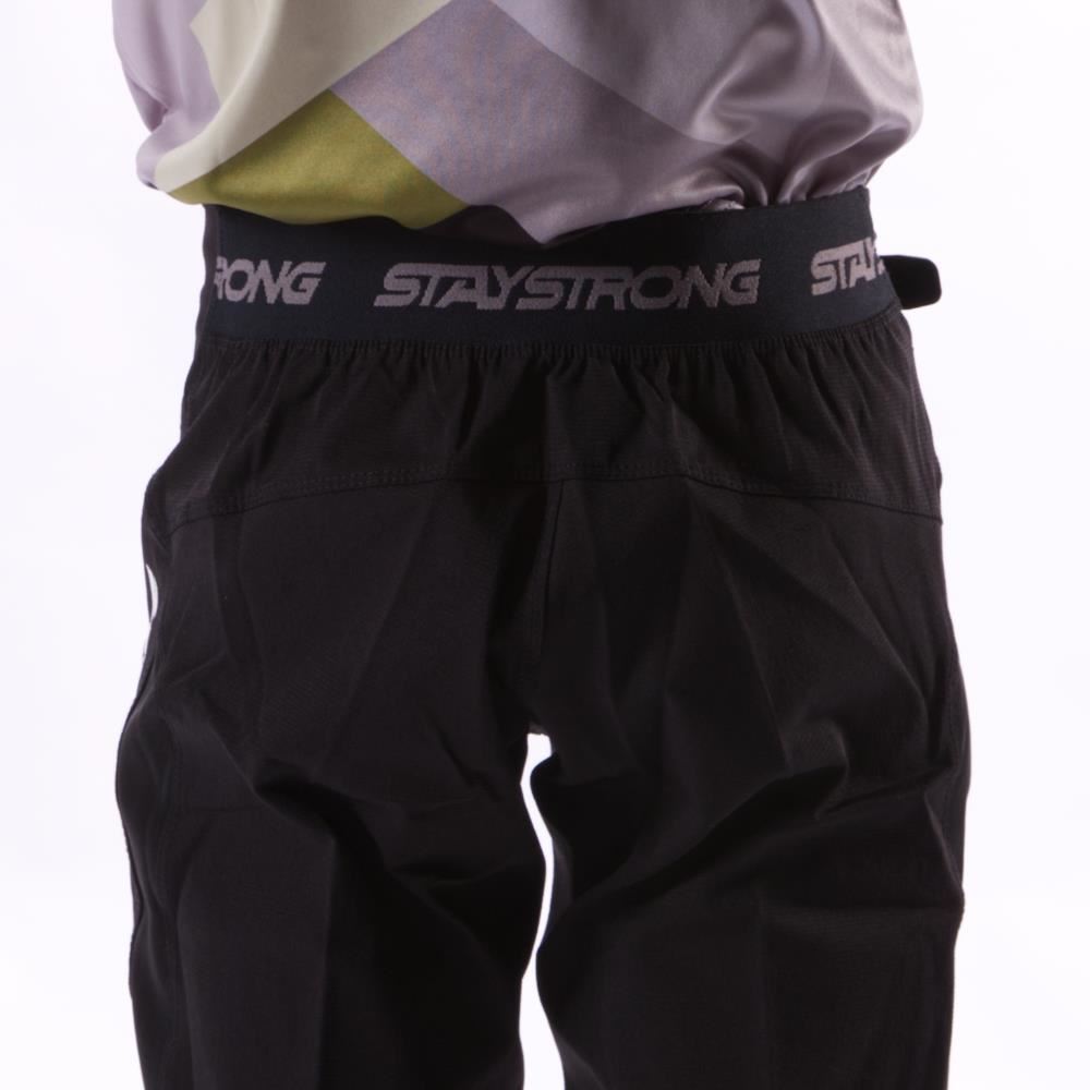  Stay Strong Youth V2 Race Pants - Black/White、mySite、merchandisen
