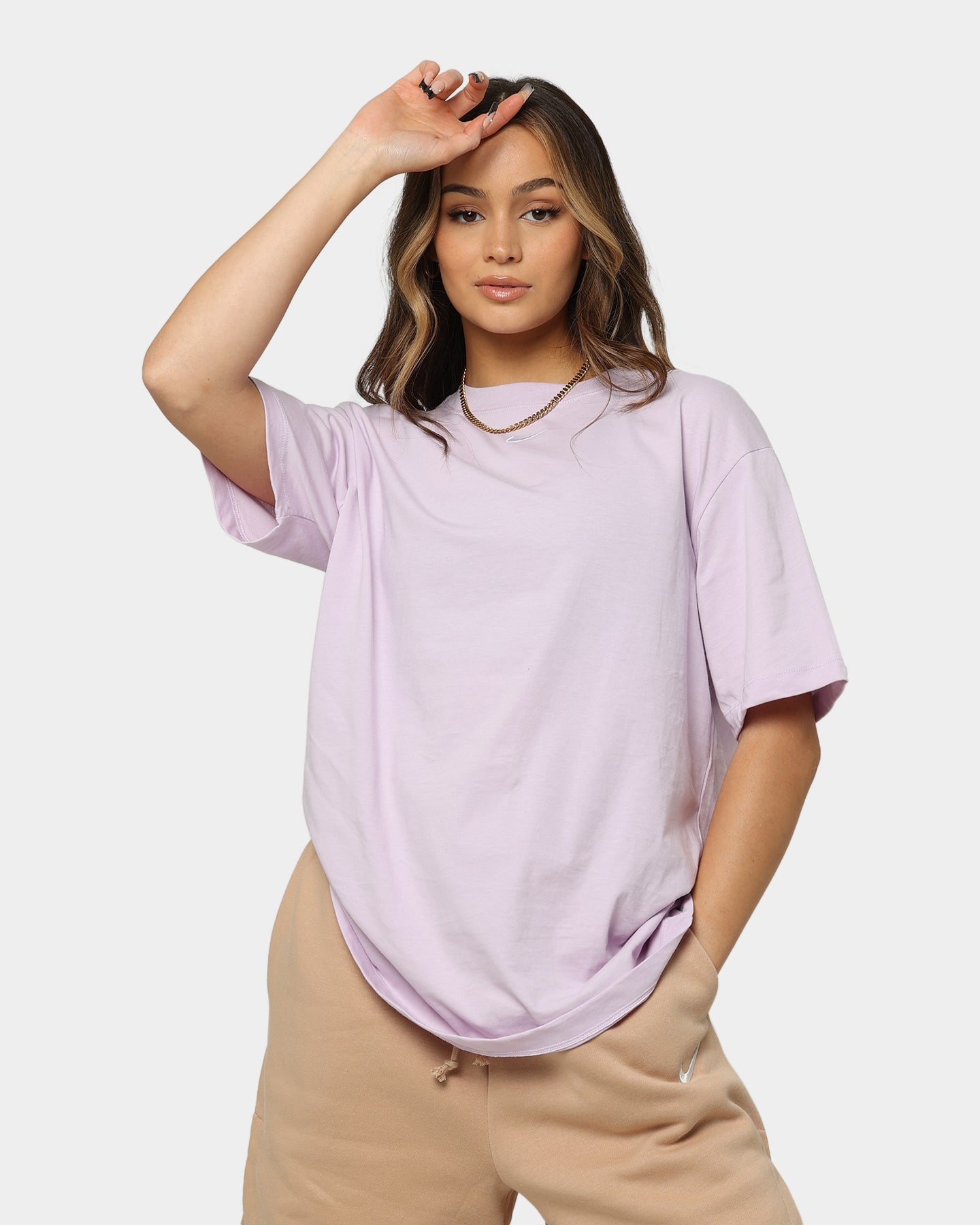 Nike Women's Sportswear Essentials T-Shirt Doll/White、mySite、zt4zffjzw