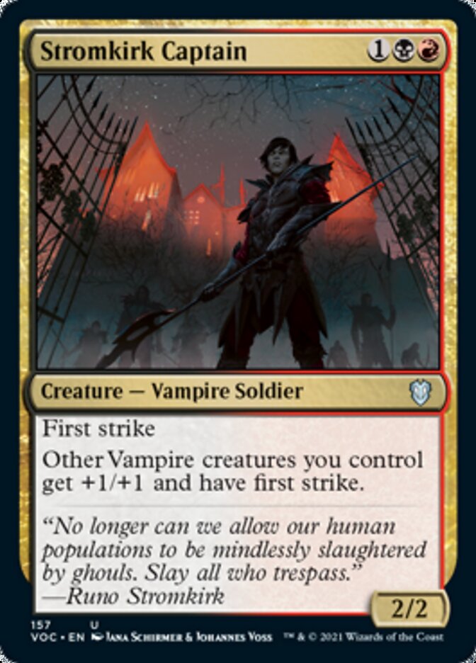 Stromkirk Captain Innistrad: Crimson Vow Commander、mySite、waistdrama