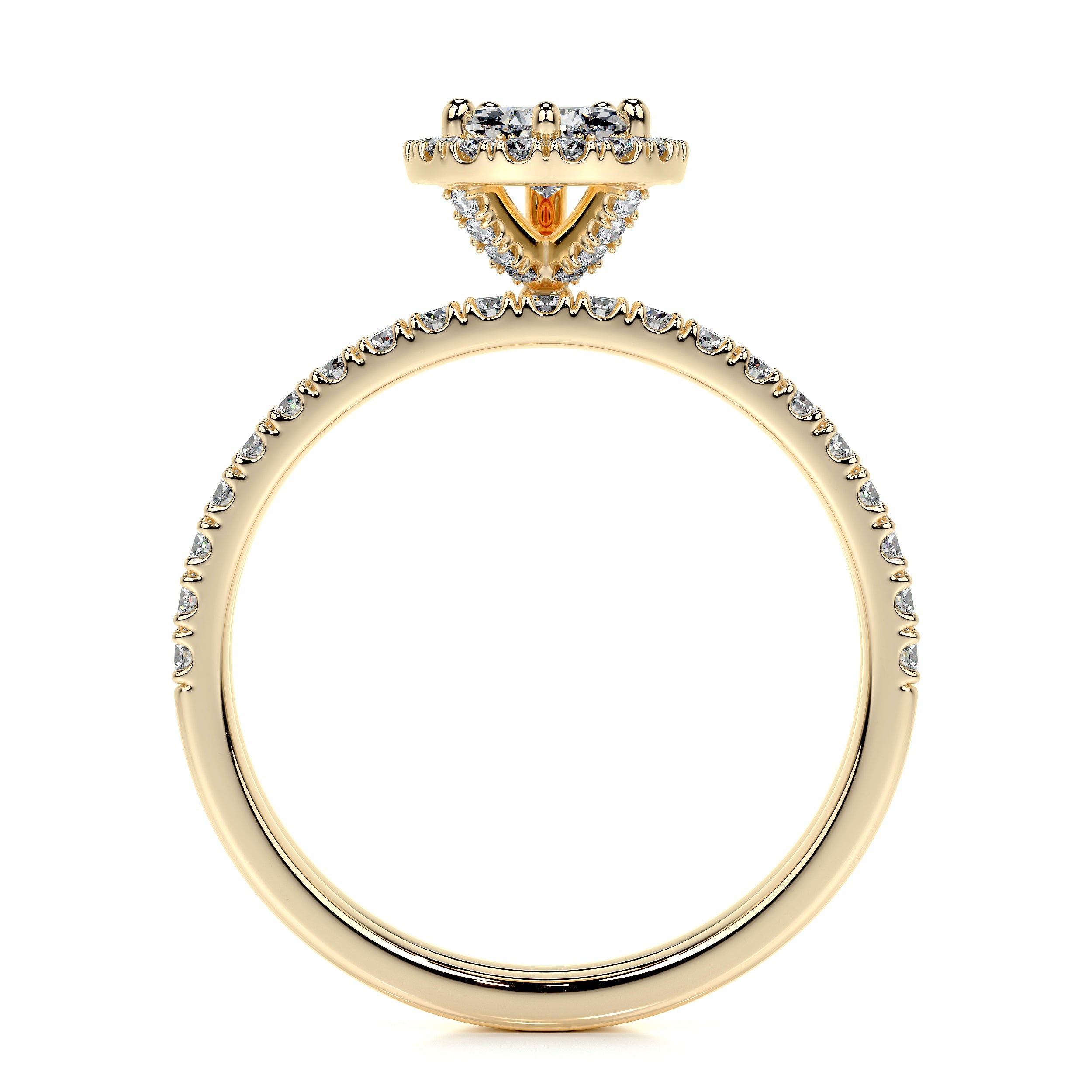Juniper Lab Grown Diamond Bridal Set -18K Yellow Gold、mySite、hinf8tx79