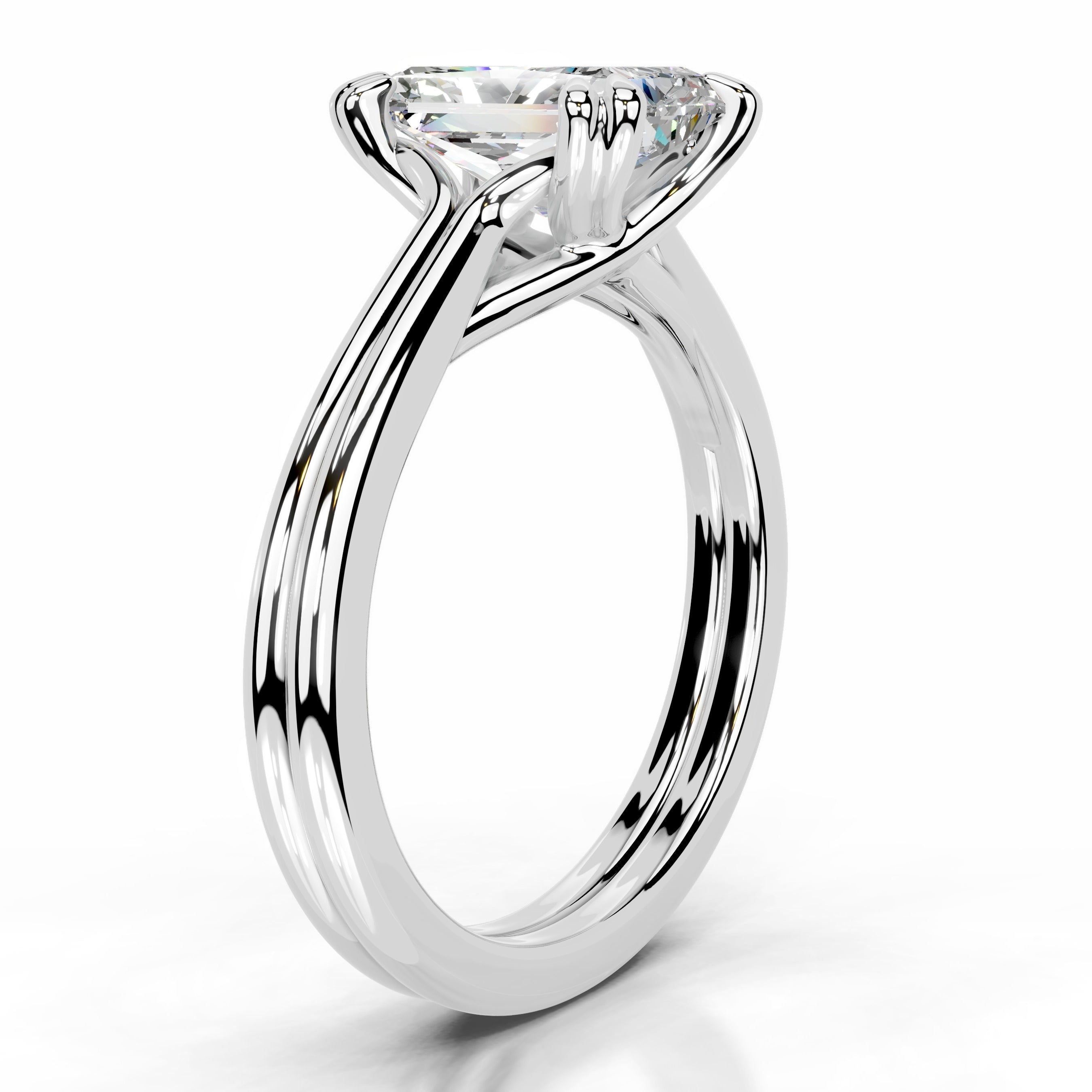Calliope Moissanite Ring - Platinum、mySite、hinf8tx79