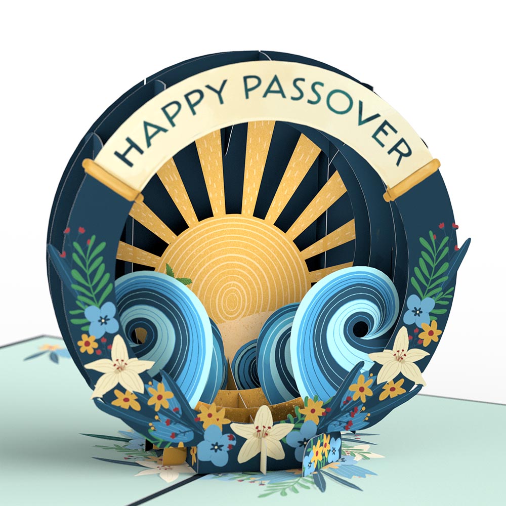 Happy Passover Pop-Up Card、mySite、solidvoid