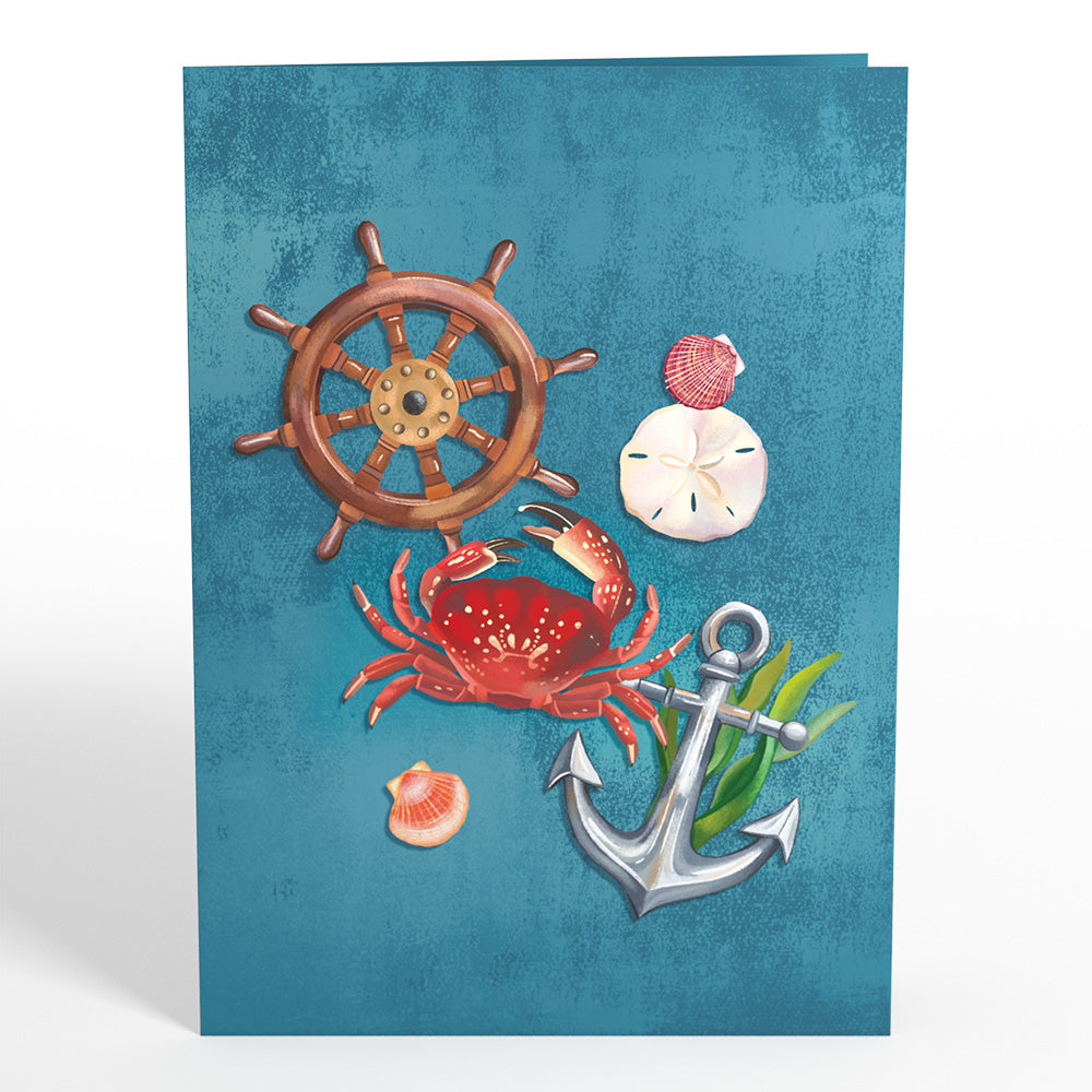 Coastal Lighthouse Pop-Up Card、mySite、solidvoid