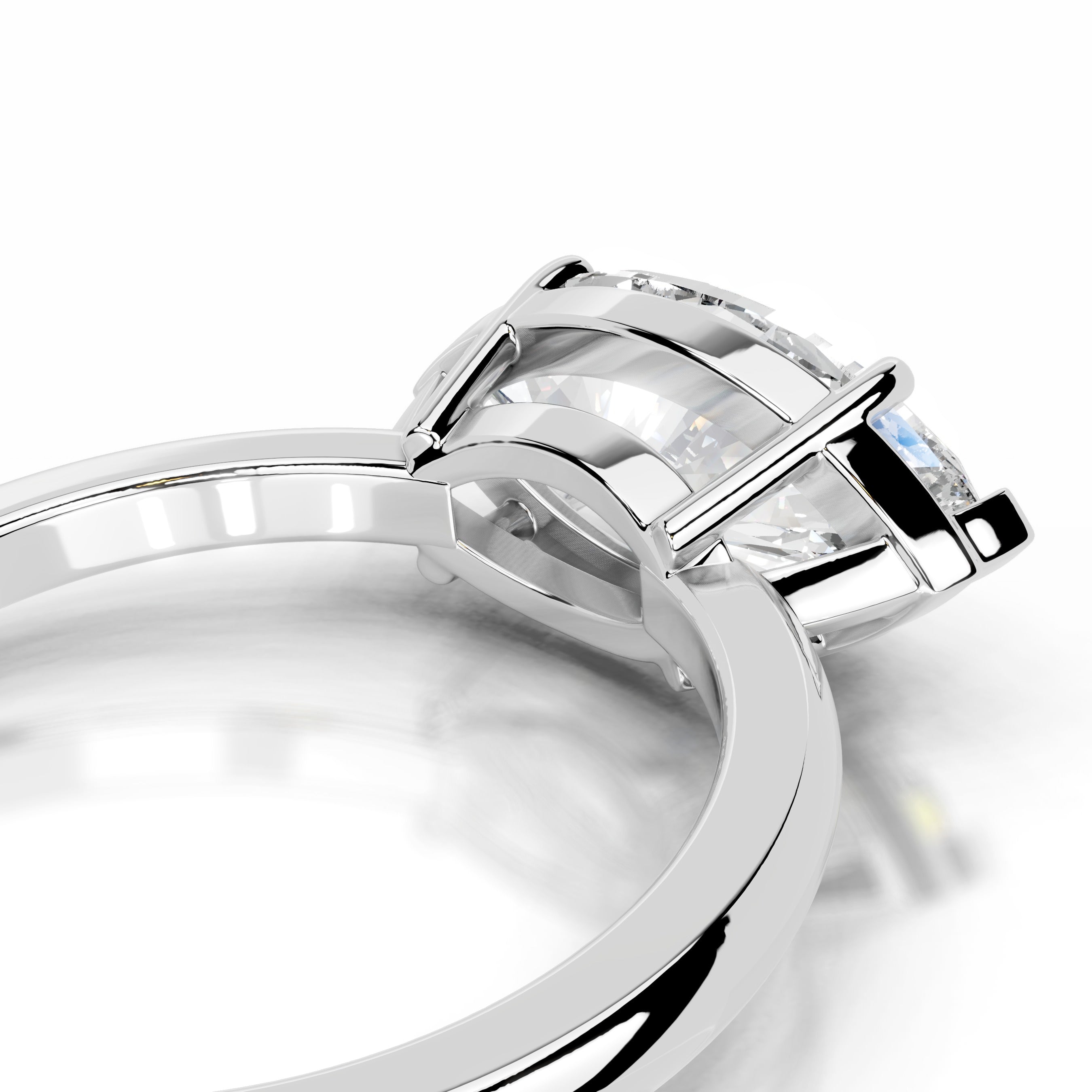 Miriam Diamond Engagement Ring - 18K White Gold、mySite、hinf8tx79