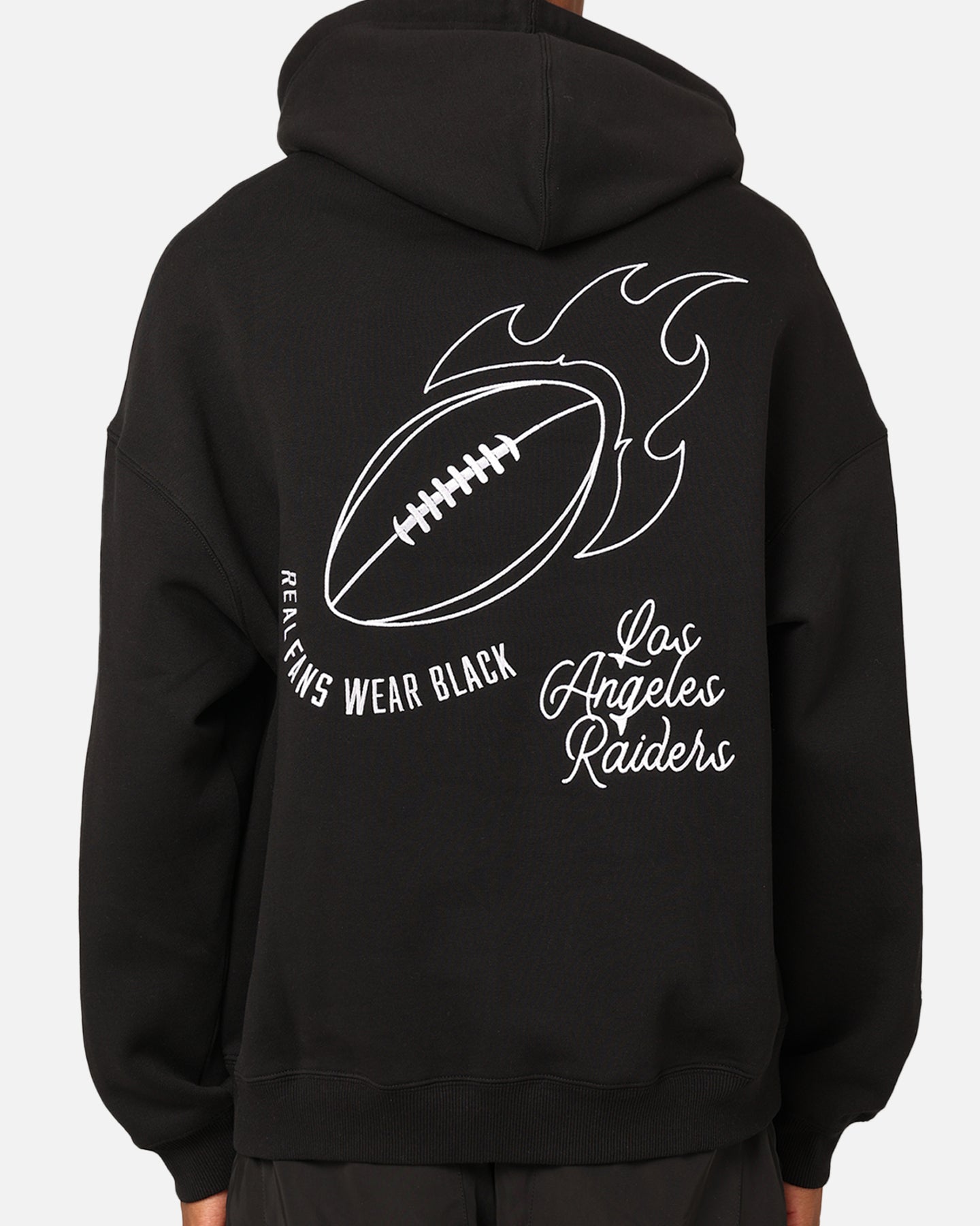 Mitchell & Ness Los Angeles Raiders History Hoodie Faded Black、mySite、zt4zffjzw