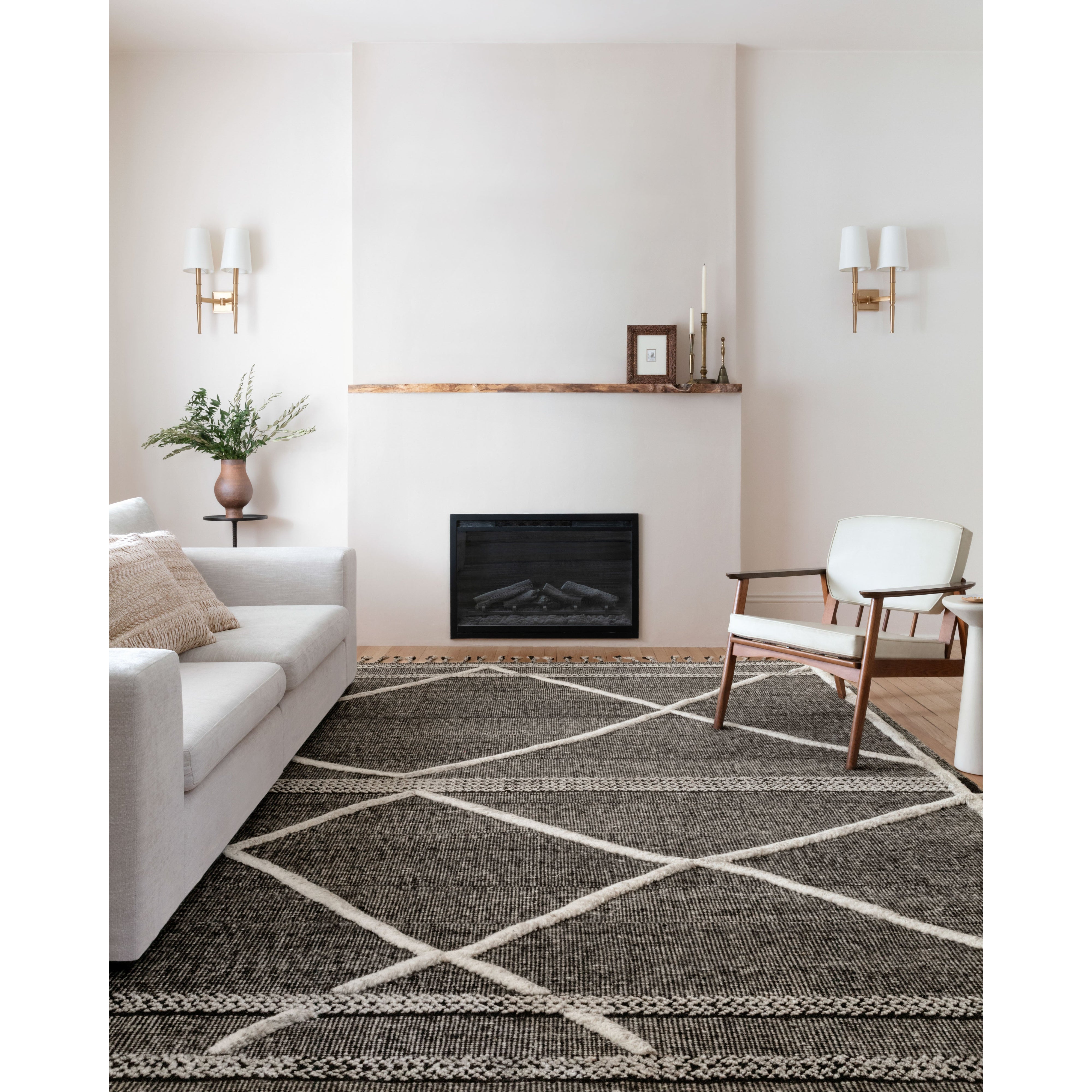 Iman Beige Charcoal Area Rug、mySite、gigharbornorthrealestate