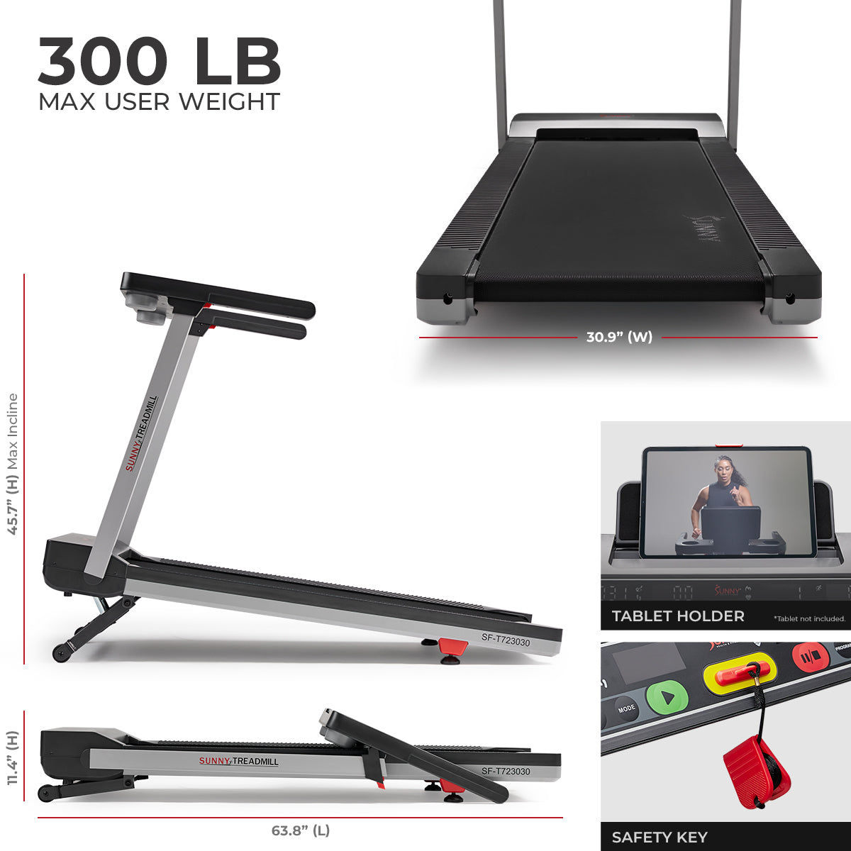  Premium Foldable Auto Incline Smart Treadmill with 20 Running Deck、mySite、ghnorth