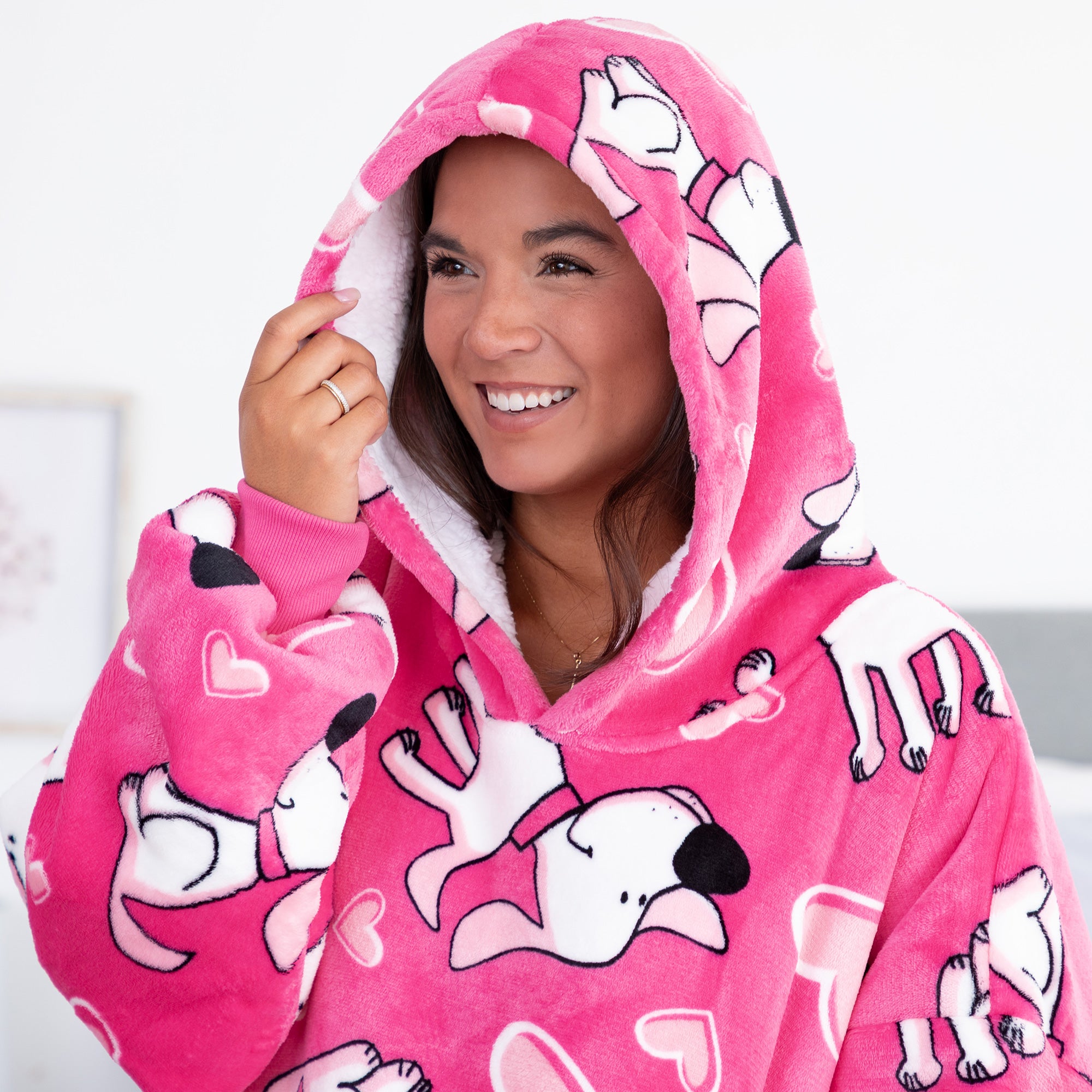 Wearable Pet Pocket Hoodie Blanket、mySite、camillekostekn