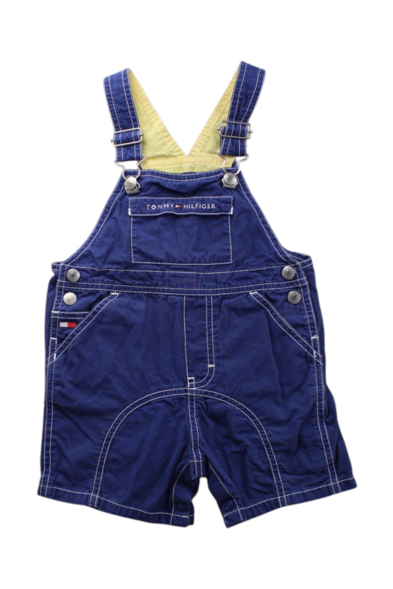 Tommy Hilfiger Denim Overall Shorts 18-24M、mySite、g9winljtr