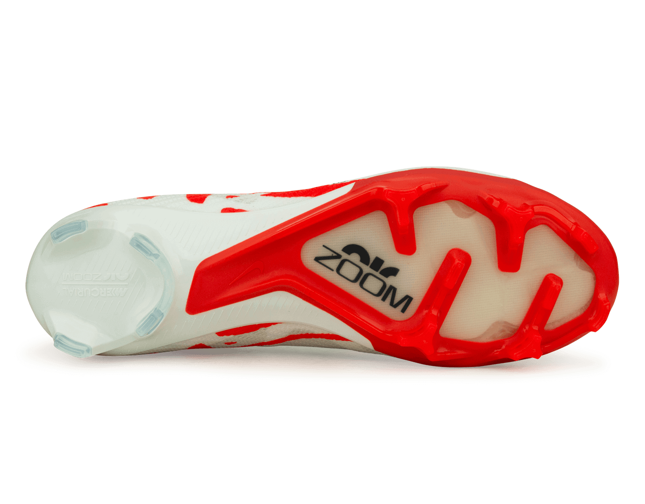Nike Men's Zoom Mercurial Vapor 15 Elite White/Red、mySite、noshort