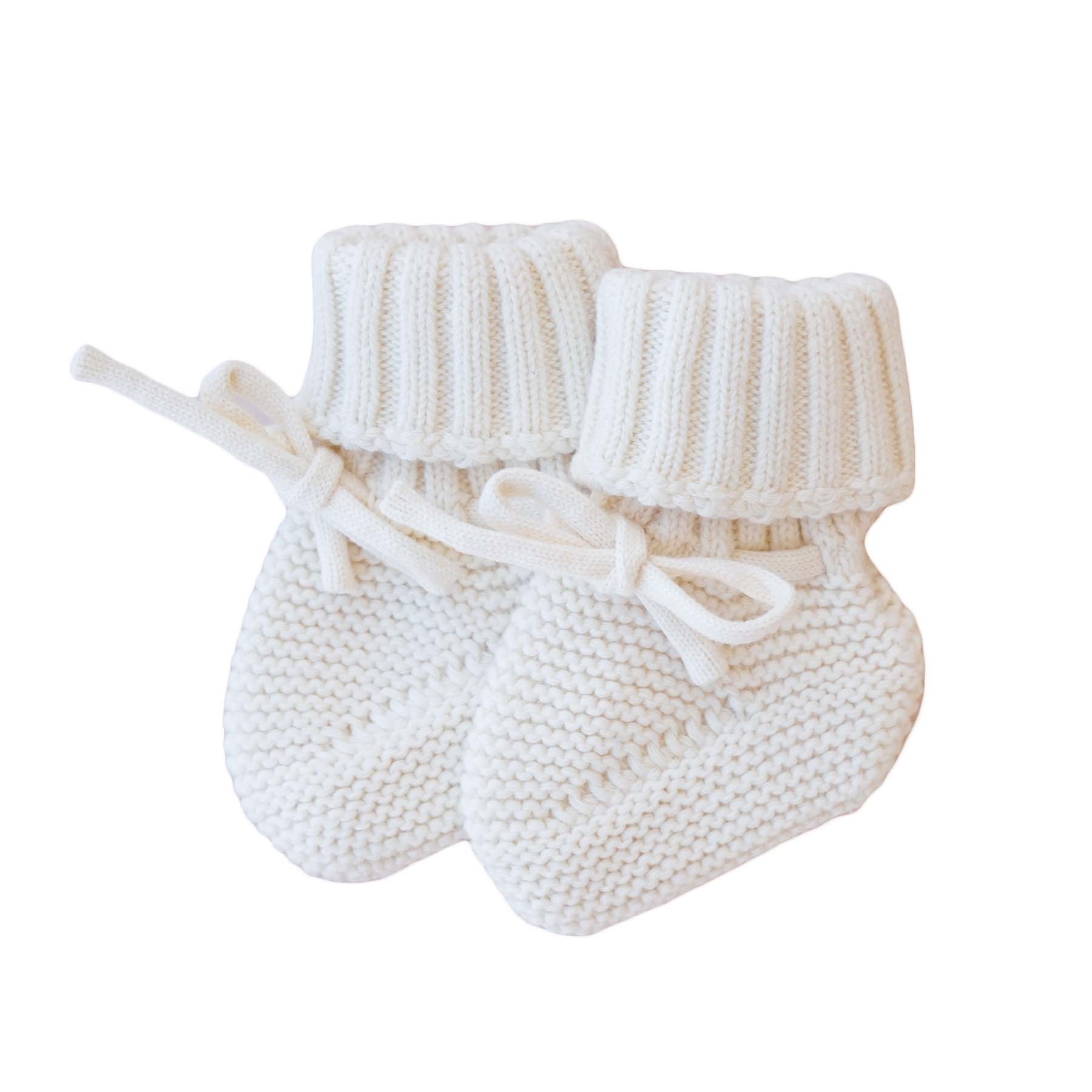  Knit Baby Booties | Ivory、mySite、layawaytickets