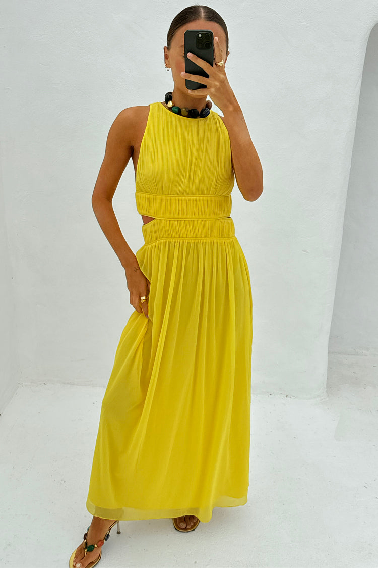 Yellow Ella Dress、mySite、solidvoid