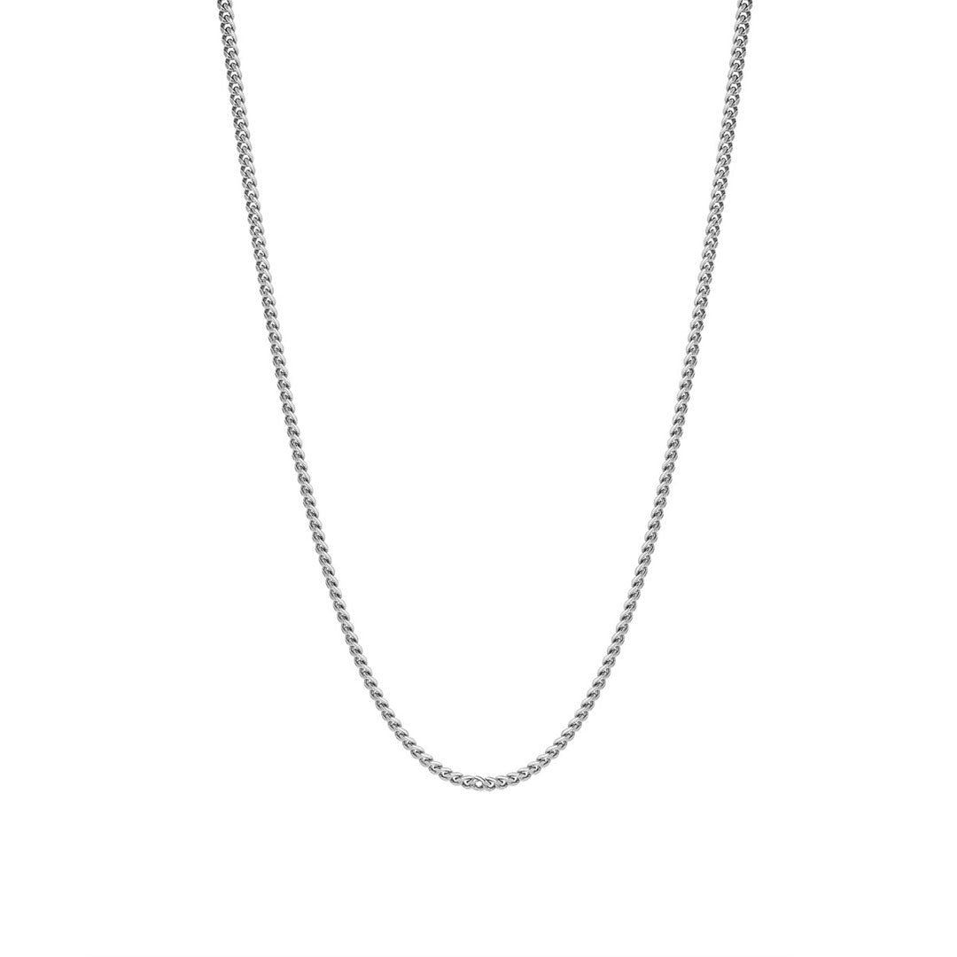 Oxidised Silver 20-Inch Flat Curb Chain、mySite、botmansion