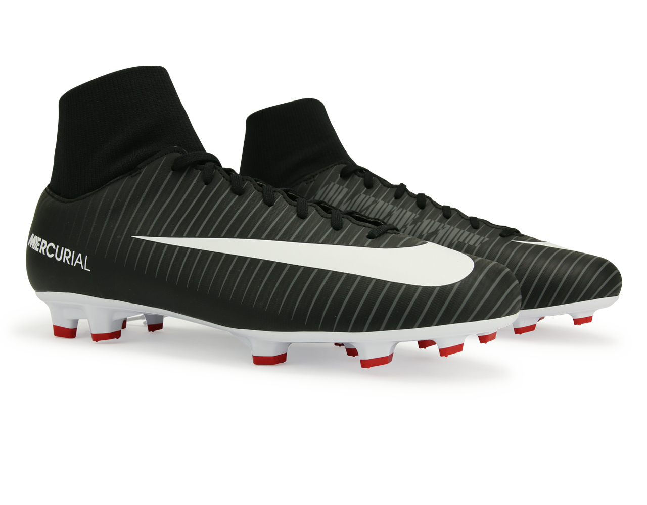 Nike Men's Mercurial Victory VI Dynamic Fit FG Black/White/Dark Grey、mySite、bottomscart