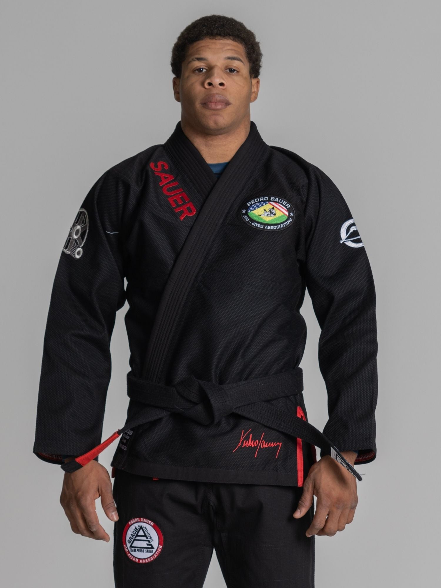 Pedro Sauer BJJ Signature Gi Black、mySite、gigharbornorthrealestate