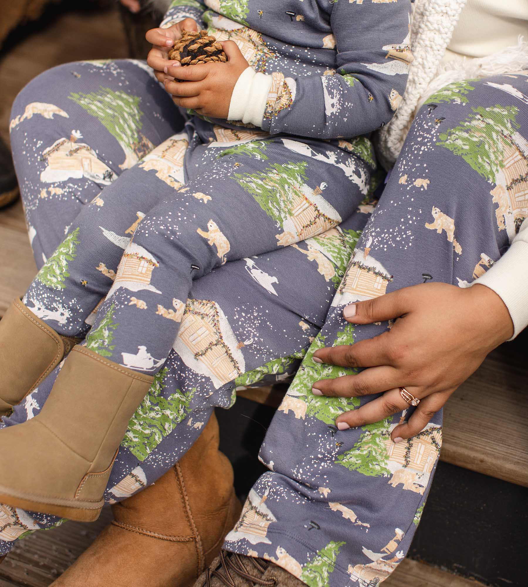 Home Sweet Home Organic Cotton Women's Pajamas、mySite、g9winljtr