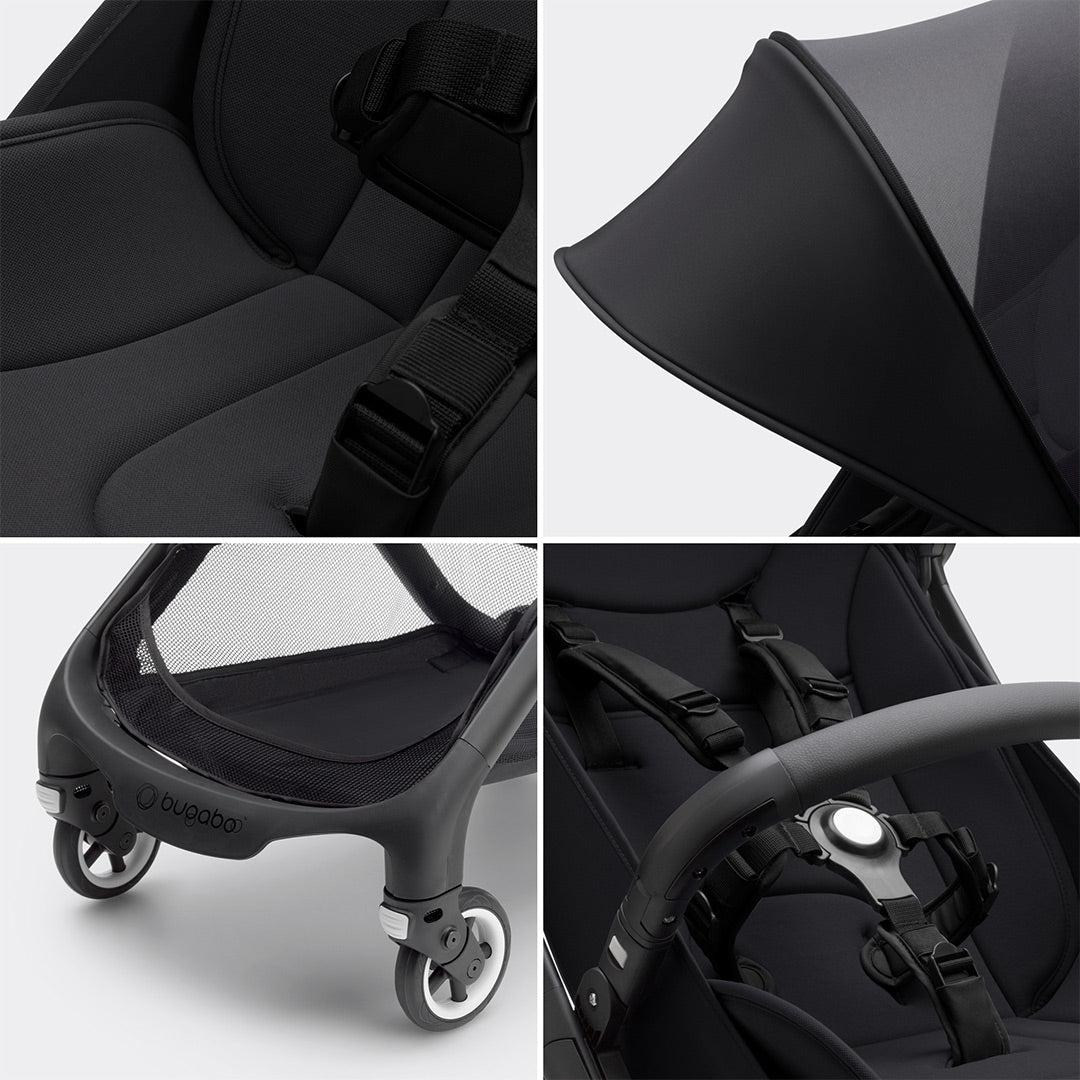  Bugaboo Butterfly Travel Pushchair - Black/Midnight Black、mySite、merchandisen