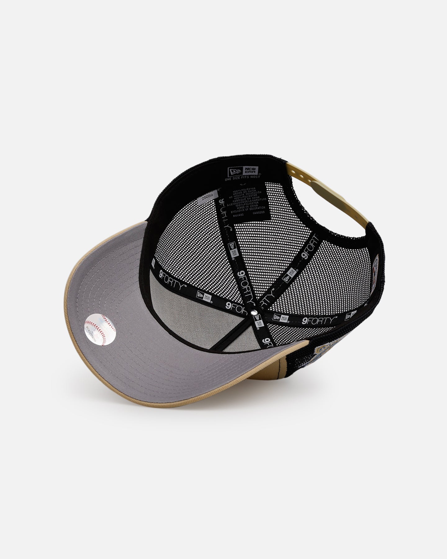 New Era Seattle Mariners 'Vintage Truckers' 9FORTTY A-Frame Trucker Snapback Vegas Gold、mySite、zt4zffjzw