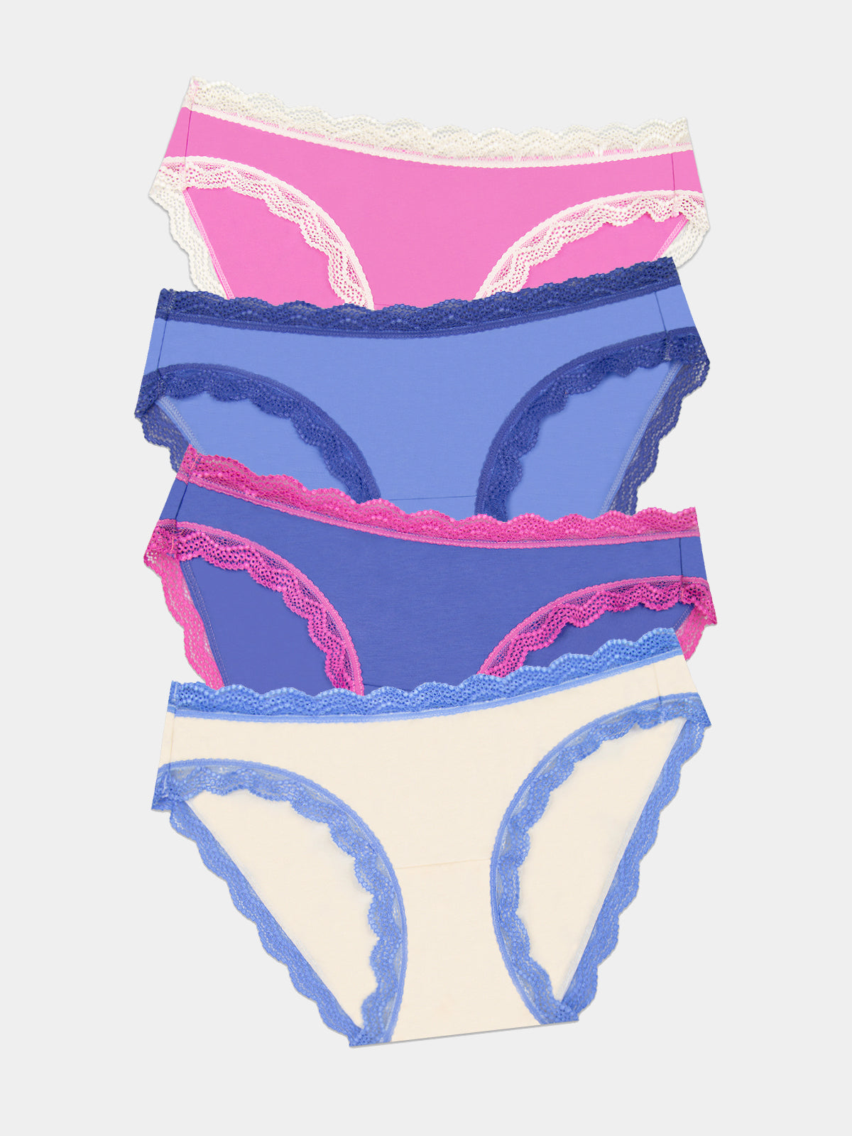 The Original Knicker Four Pack - Fiji Flower and Amparo Blue、mySite、bengalsvssteelers