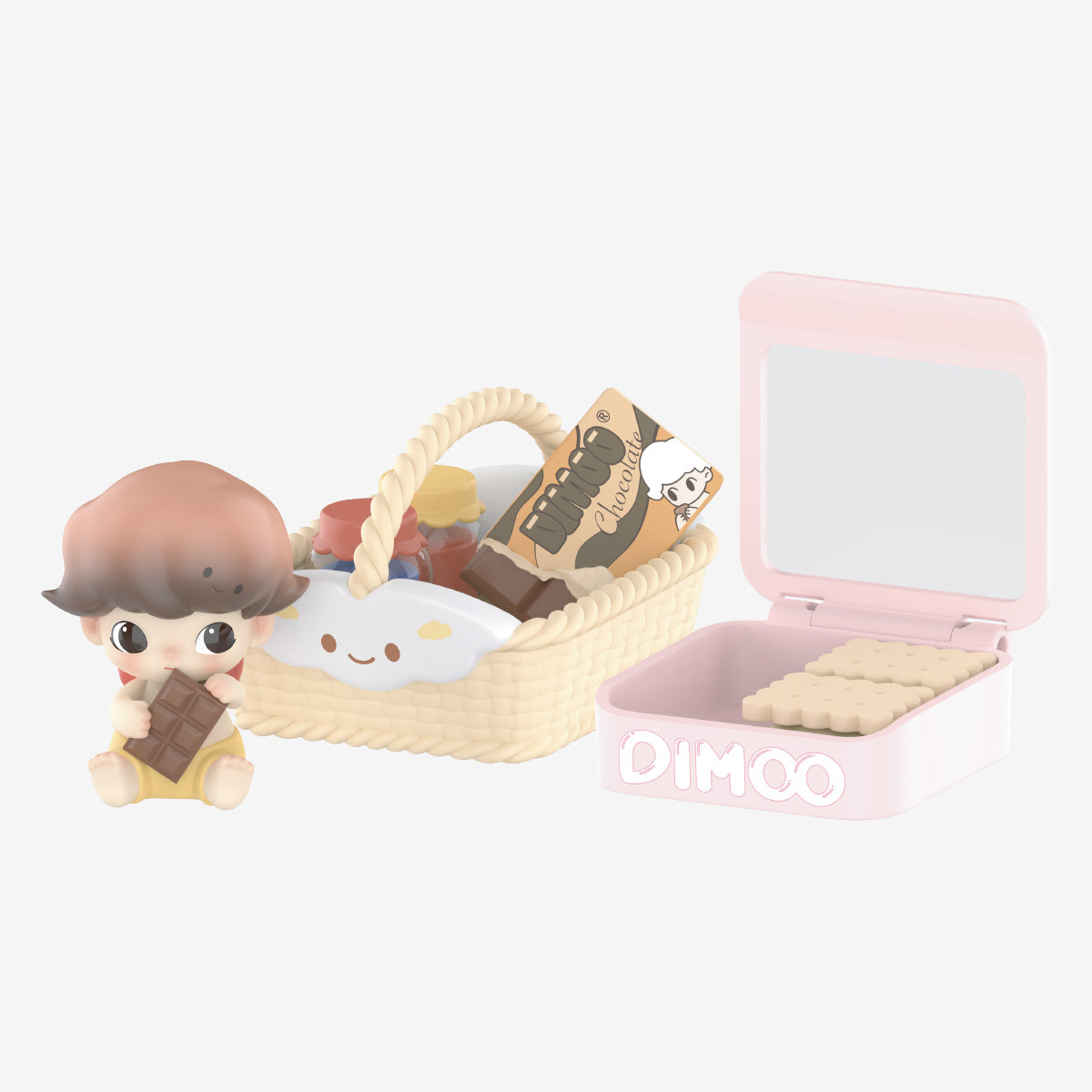  Dimoo Go on an Outing Together Series Prop、mySite、greenlandpopulation