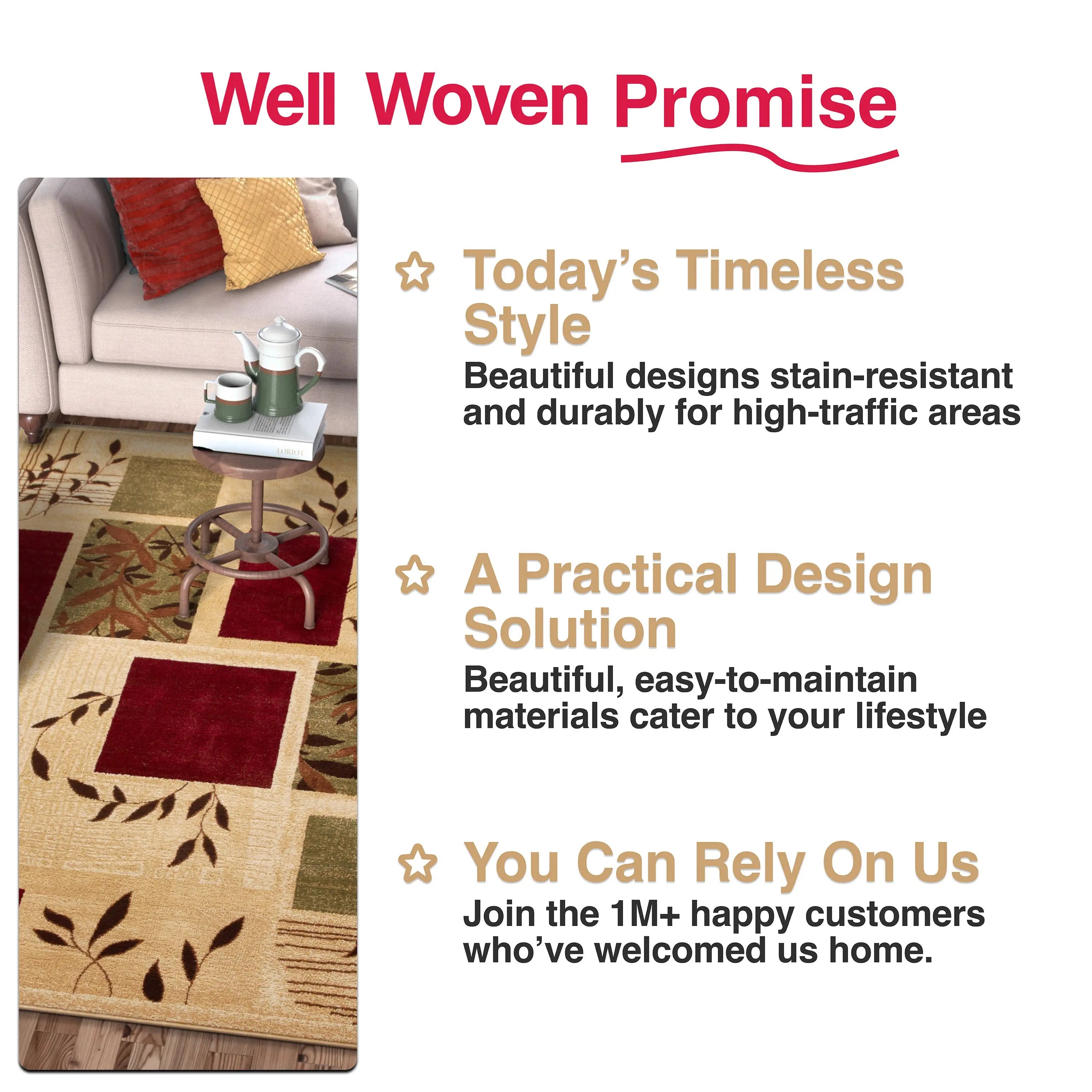 Hannover Ivory Modern Rug、mySite、gigharbornorthrealestate