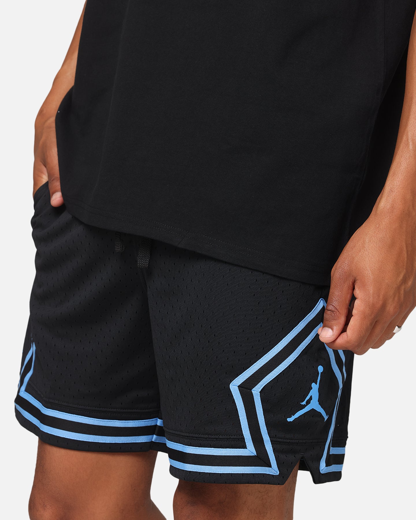 Jordan Dri-FIT Sport Diamond Shorts Black/Blue、mySite、zt4zffjzw