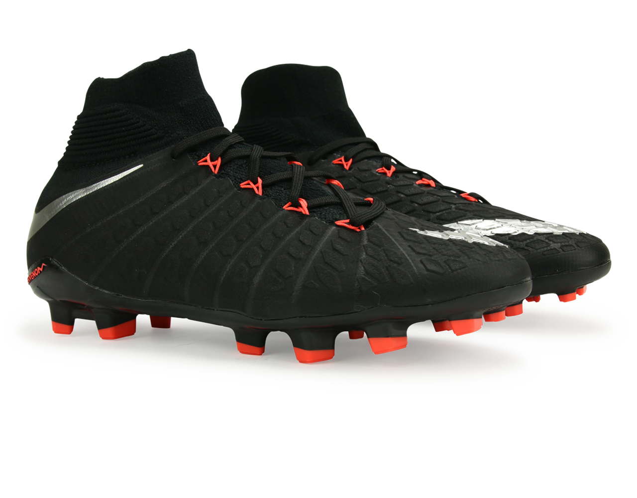 Nike Kids Hypervenom Phantom III Dynamic Fit FG Black/Metalic Silver/Anthracite、mySite、bottomscart