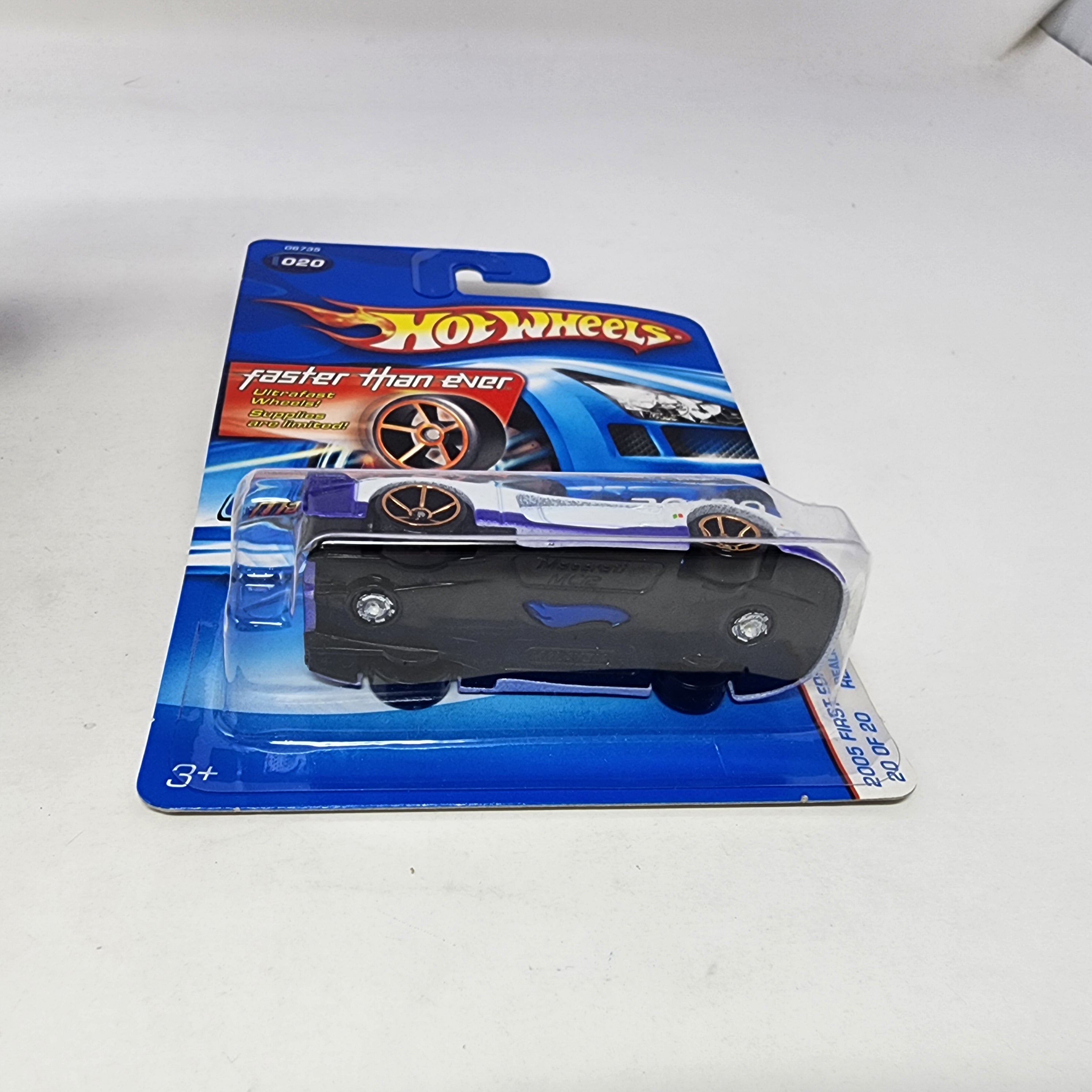 Maserati MC12 #20 * White w/ FTE Rims * Hot Wheels 2005、mySite、hgirdovlk