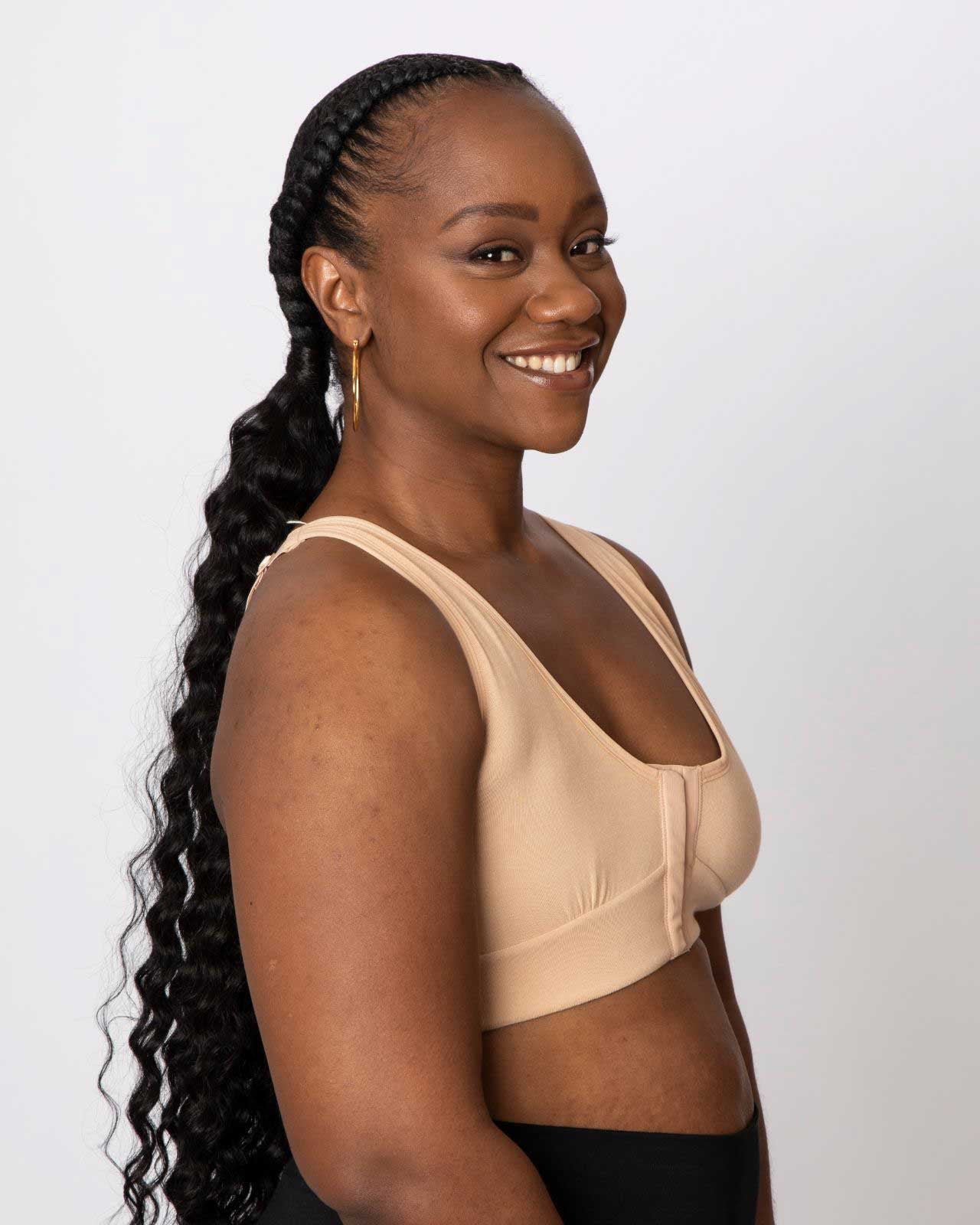 Rora Pocketed Front Closure Bra、mySite、bengalsvssteelers